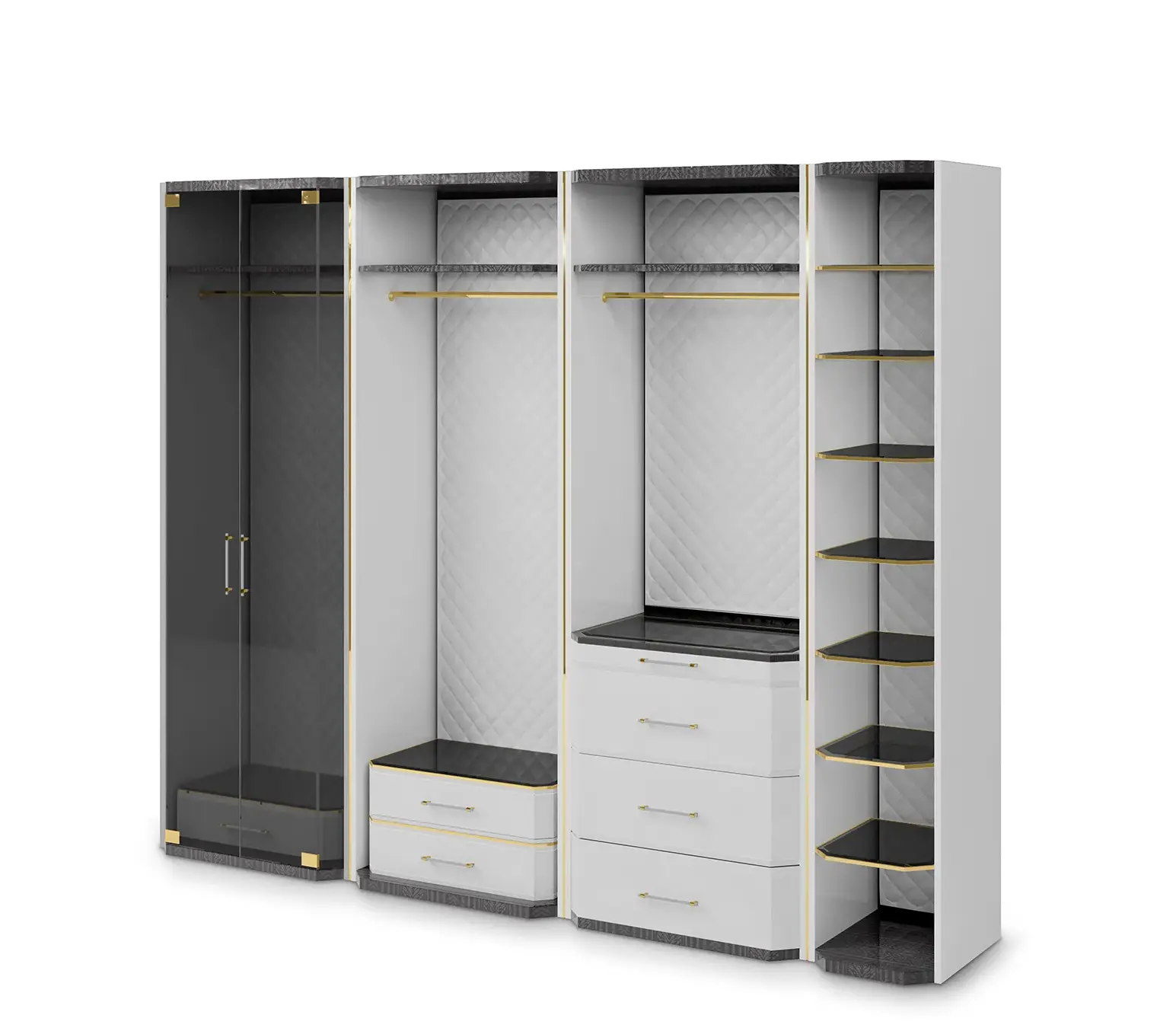 Guardaroba Grigio Cadence