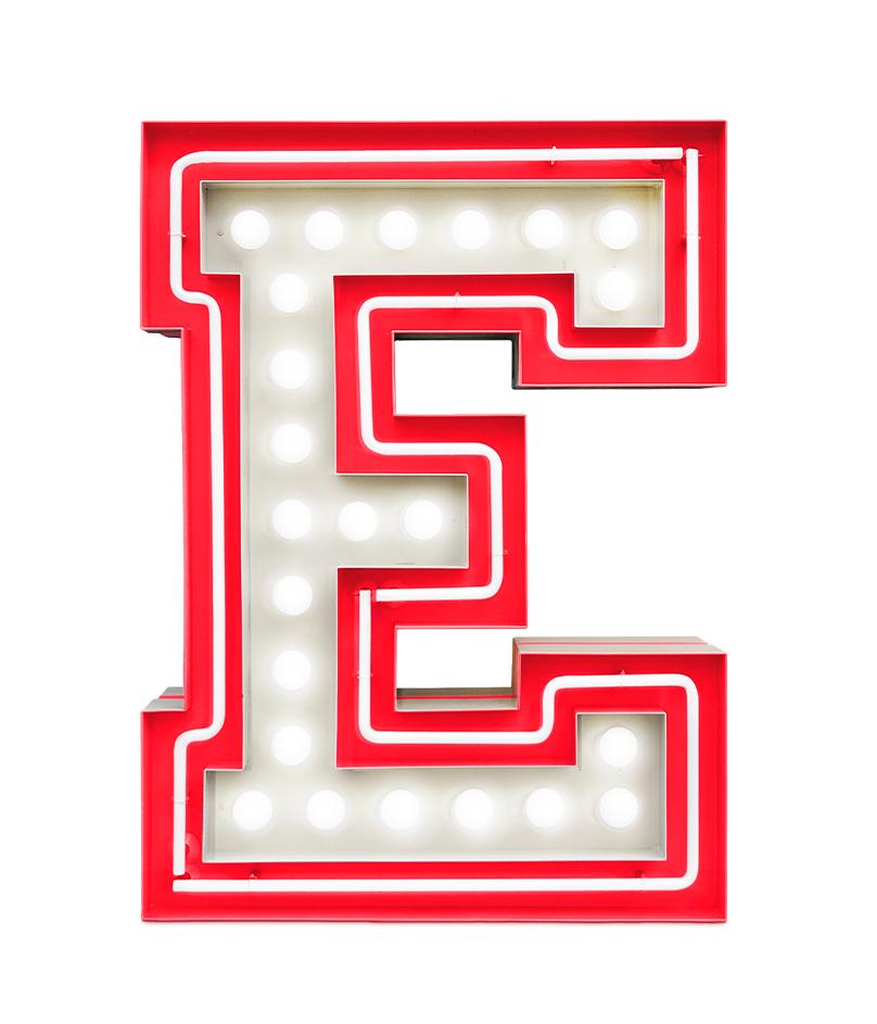 Lettera Luminosa Enchanting E Lettera Luminosa Enchanting E