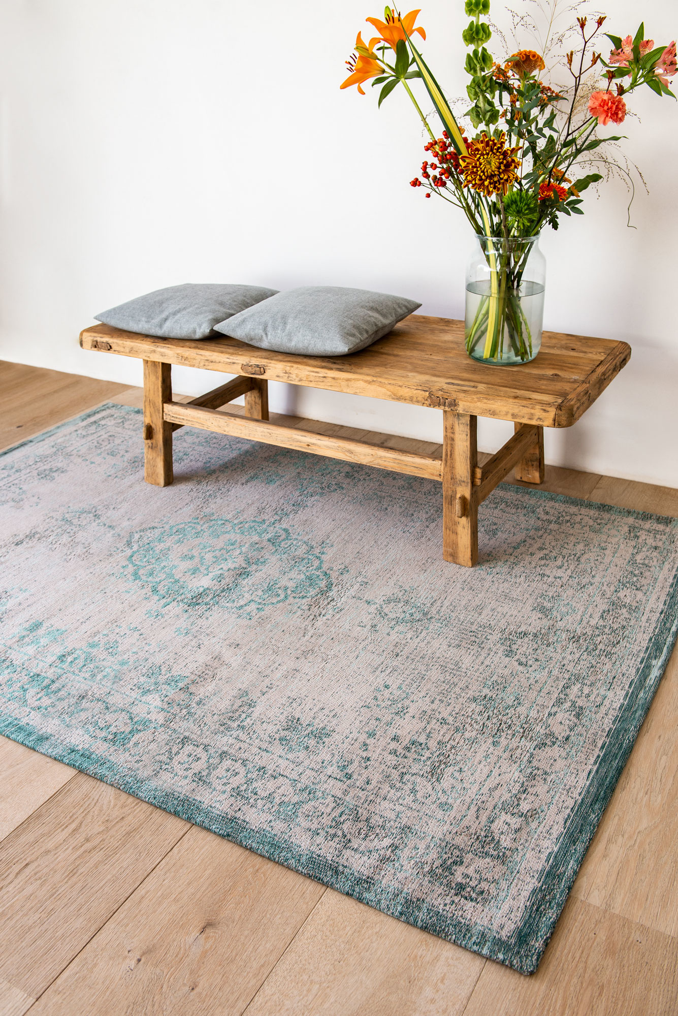 Tappeto Stile Vintage Giada Ostrica 8259