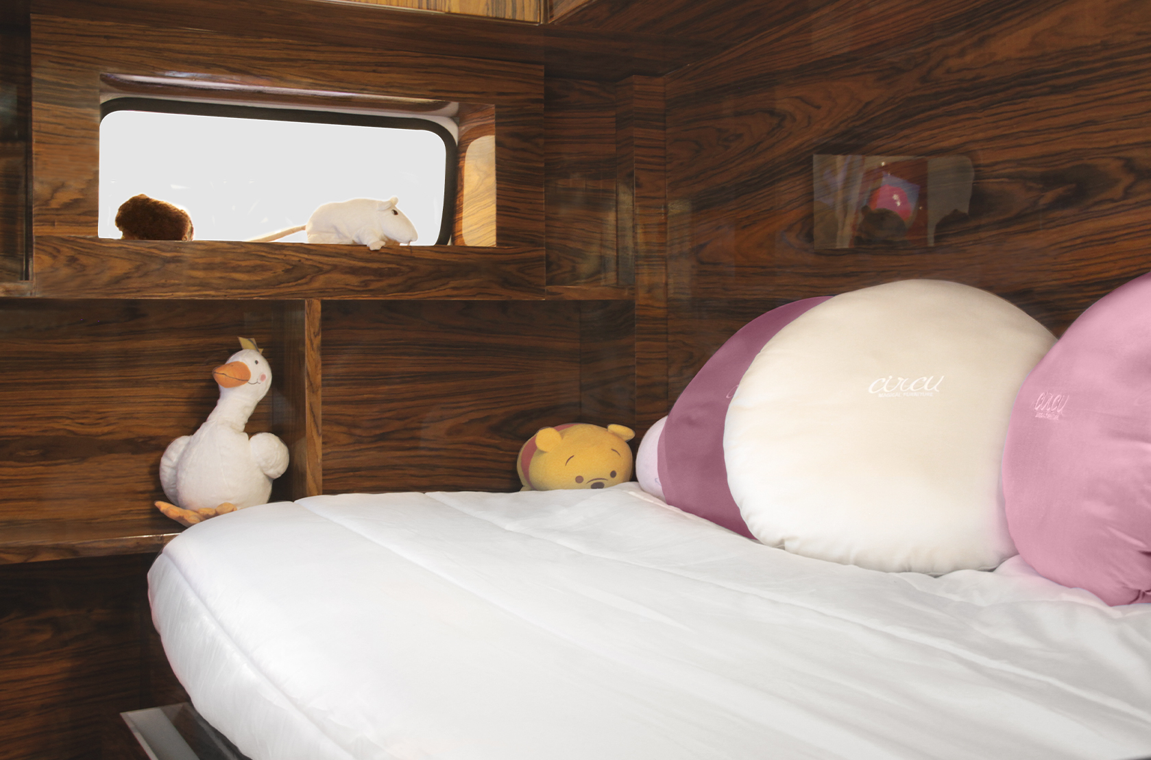 Camera Da Letto Per Bambini Traveler’s Caravan Pink