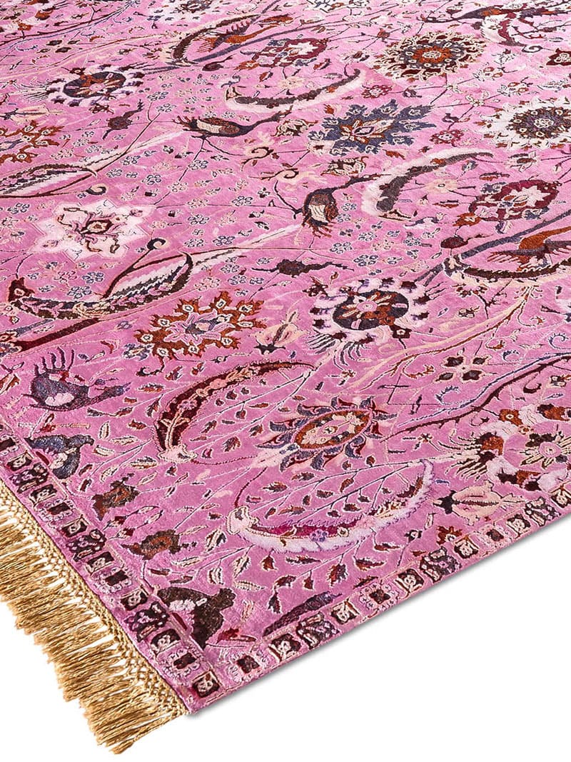 Tappeto Lusso Kerman Rosa | Misura: 305 x 427 cm