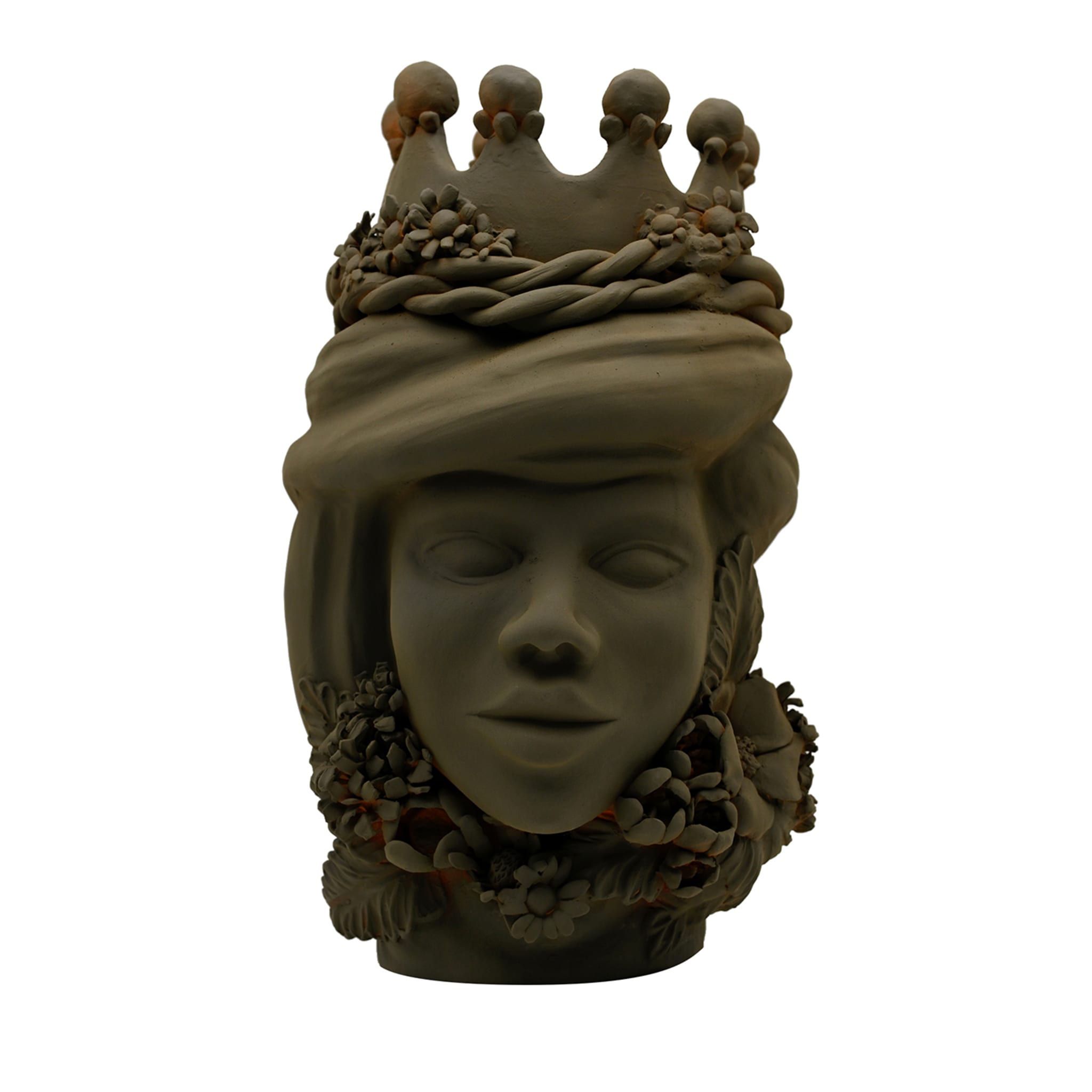 Testa di Moro Artigianale Scultura