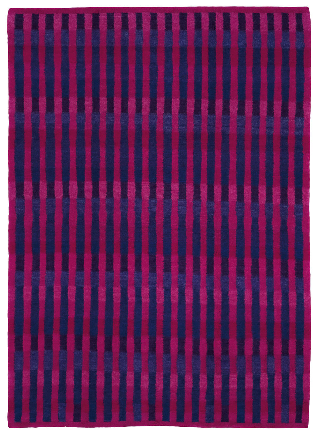 Tappeto Gamba Vertical Stripes Rosa Viola | Misura: 200 x 300 cm