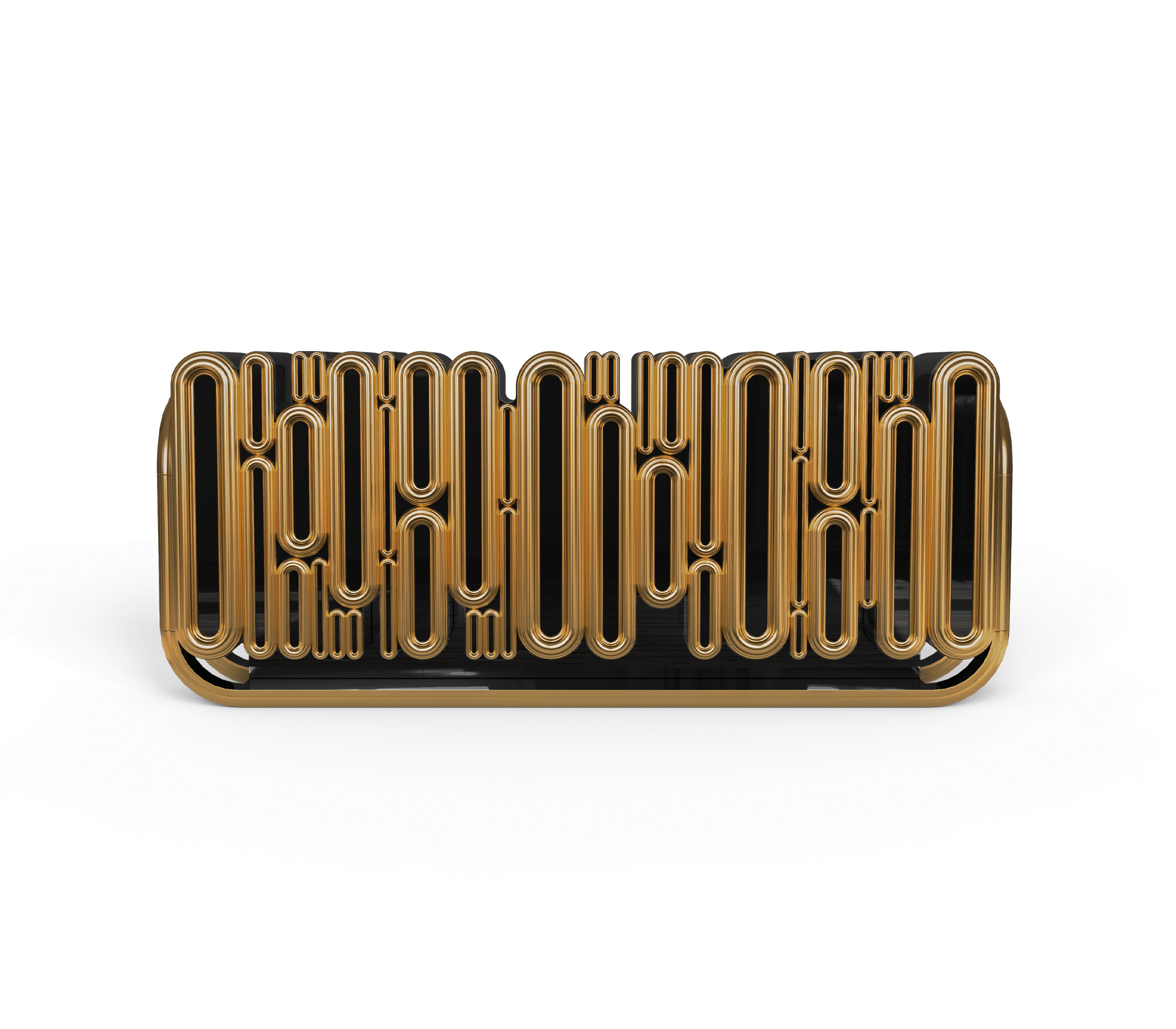 Credenza Dorata Ellipse