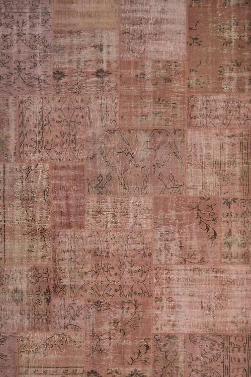 Tappeto Patchwork Rosa | Misura: 275 x 365 cm
