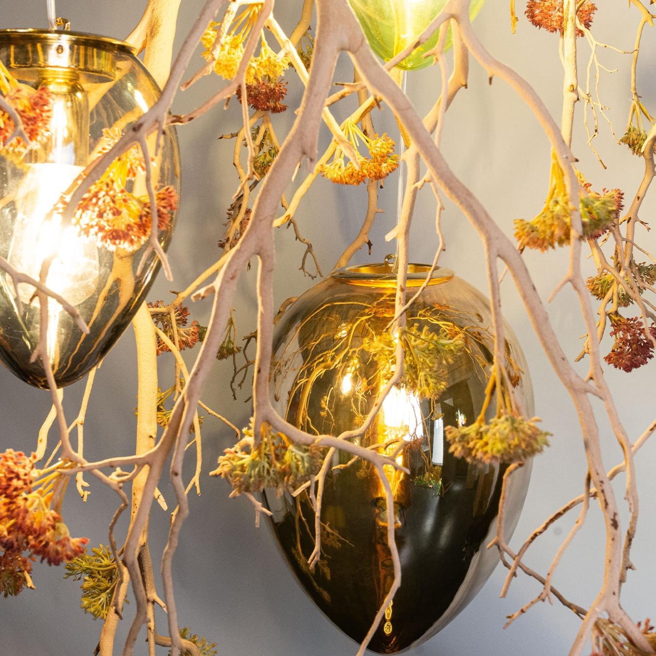 Lampadario Manzanita Crystal
