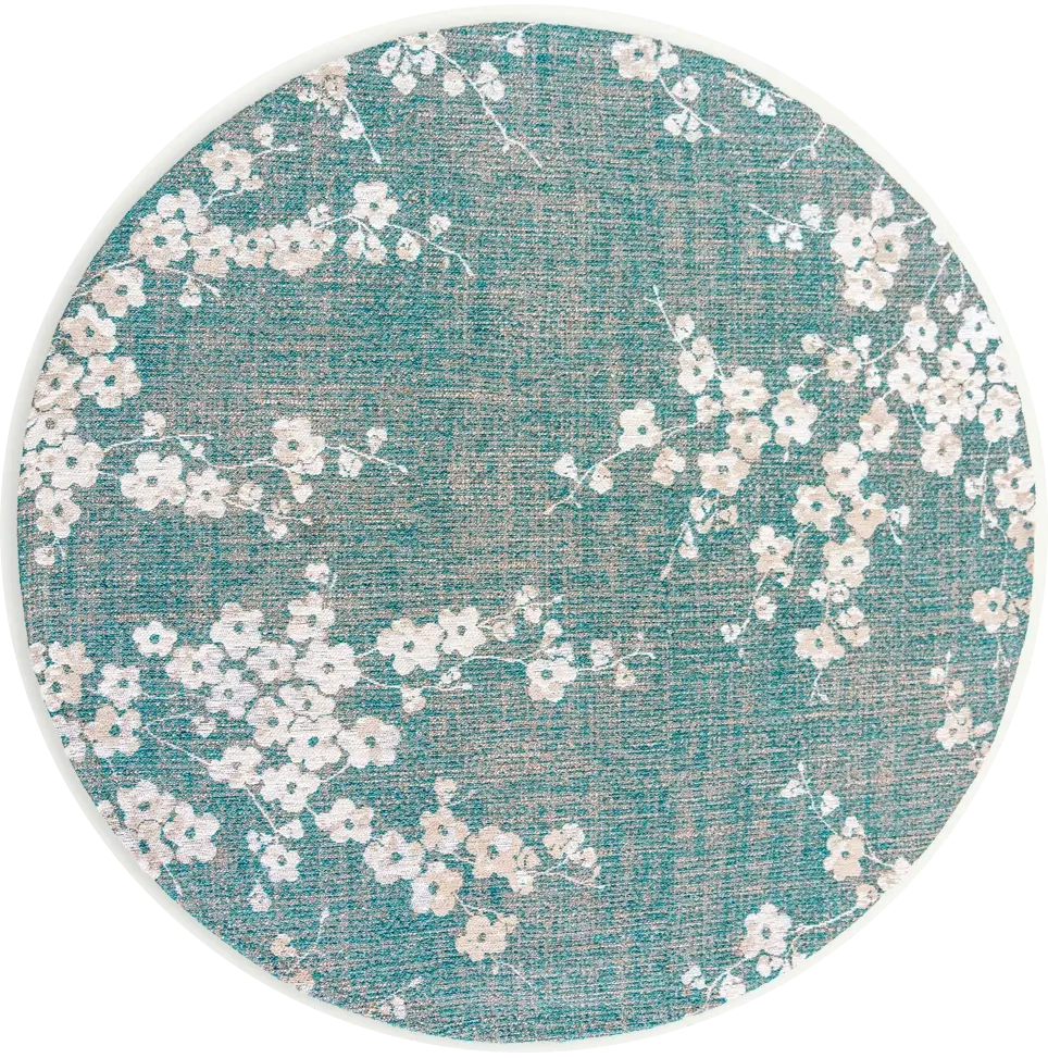 Tappeto Rotondo Lake Blue 9850