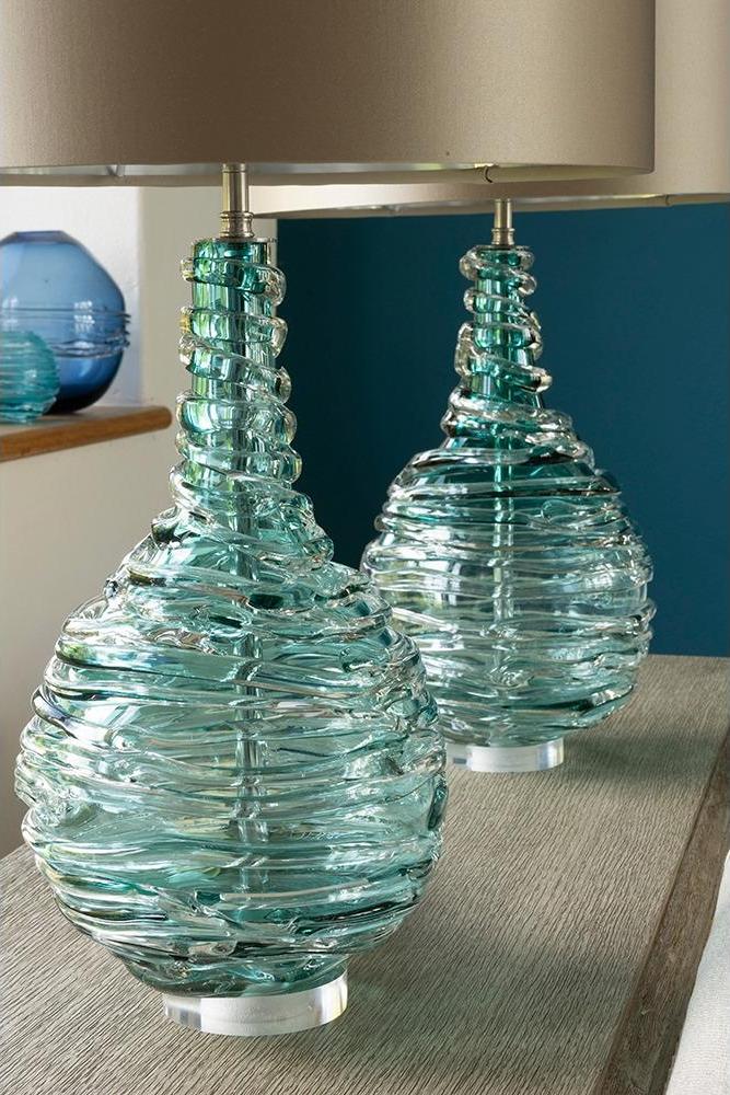 Lampada da tavolo Matilda Turquoise