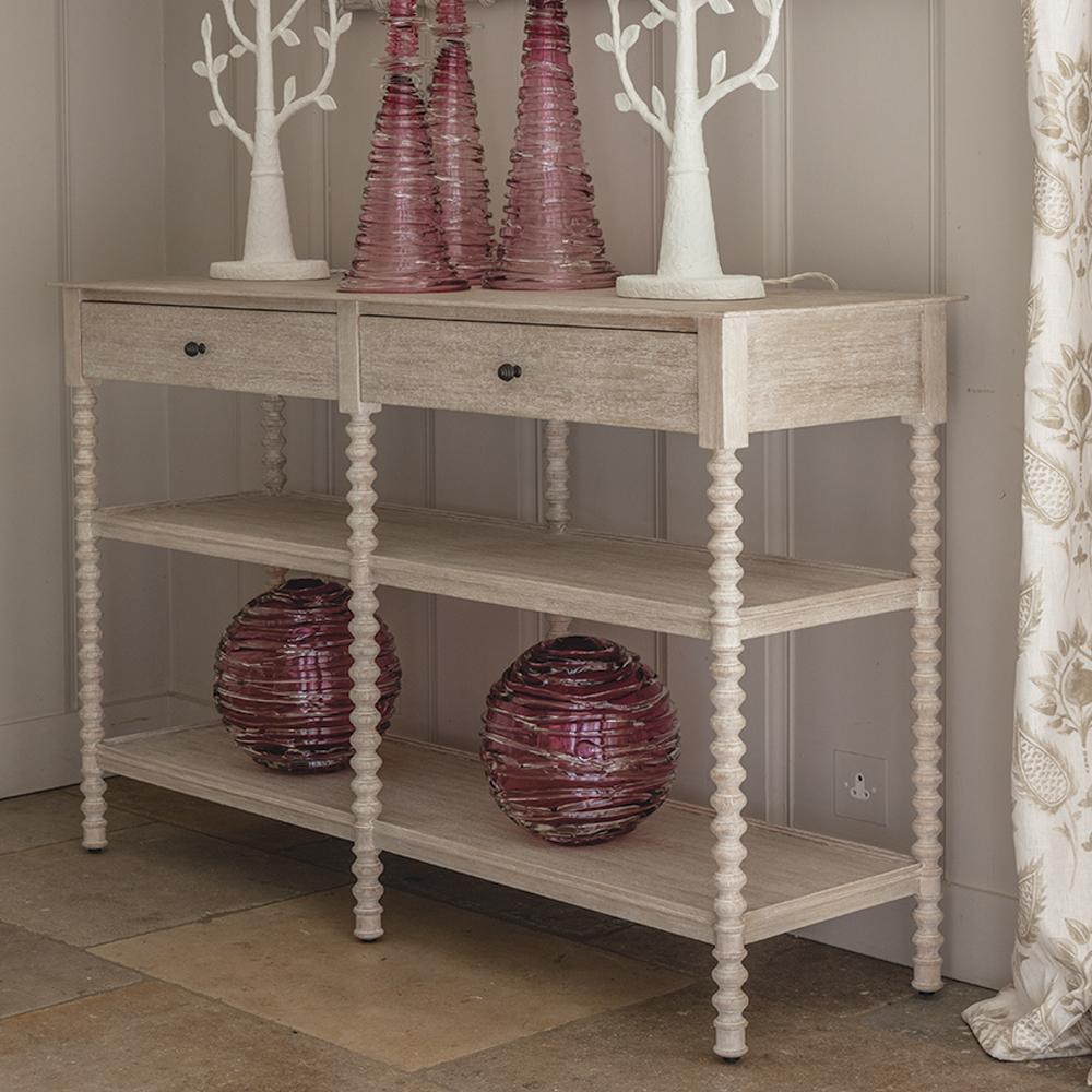 Console Tormarton Washed Acacia