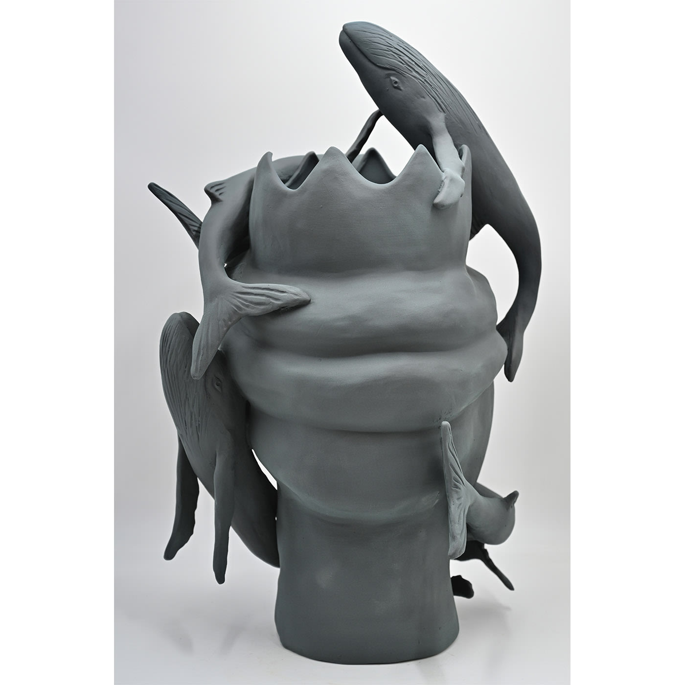 Testa di Moro Grigia Scultura