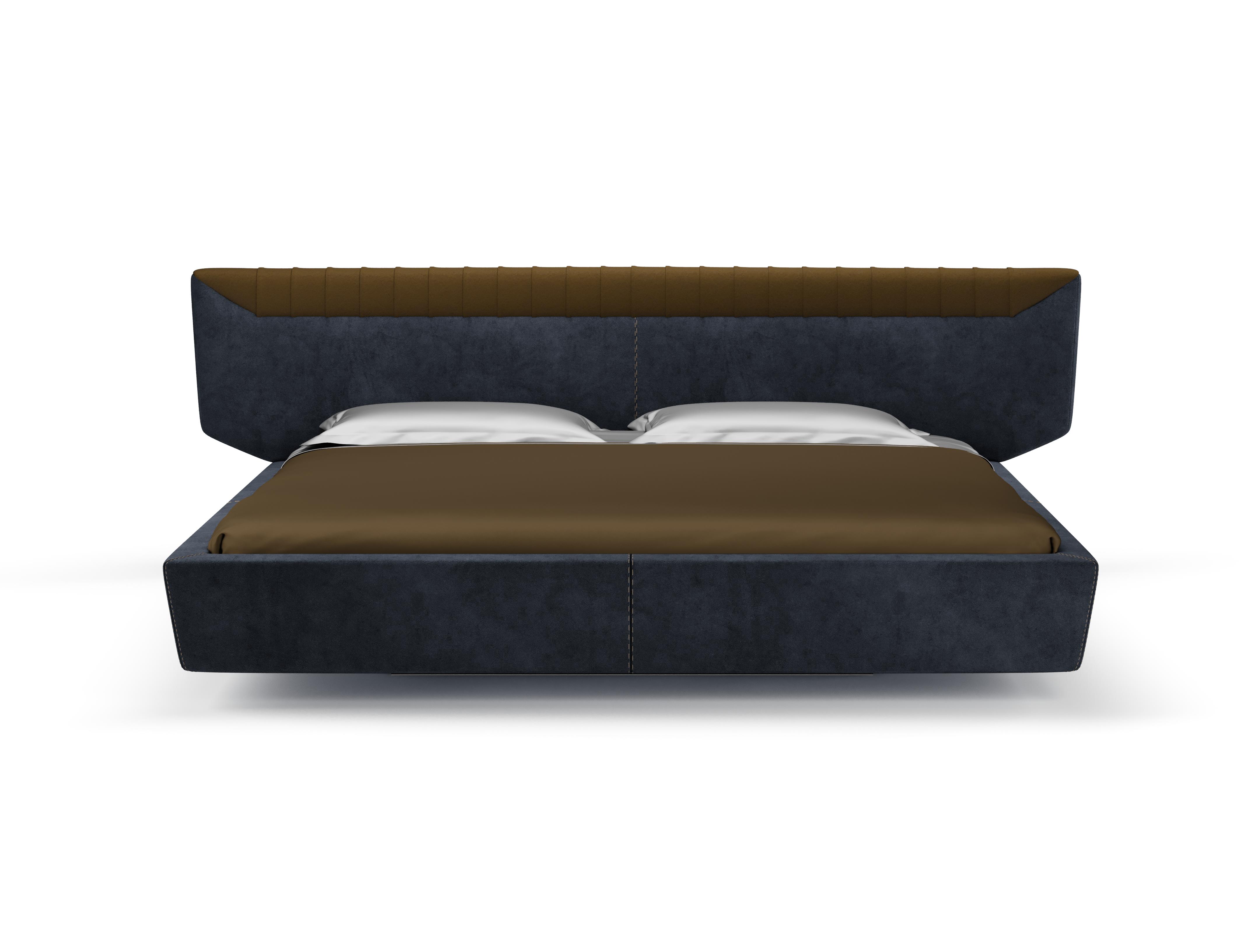 Letto Libra Blu con Testiera