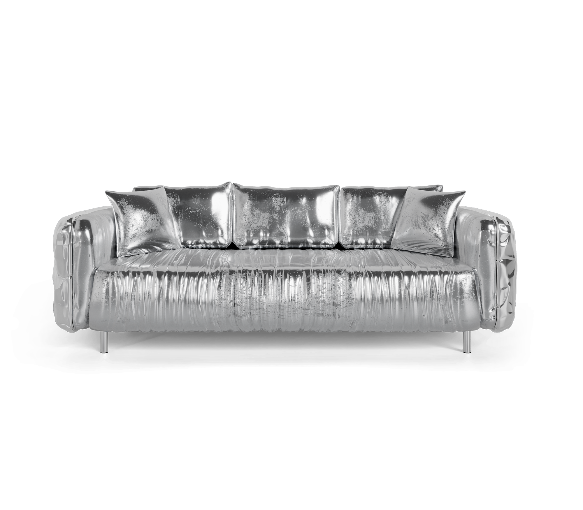 Divano di Lusso Argento Imperia