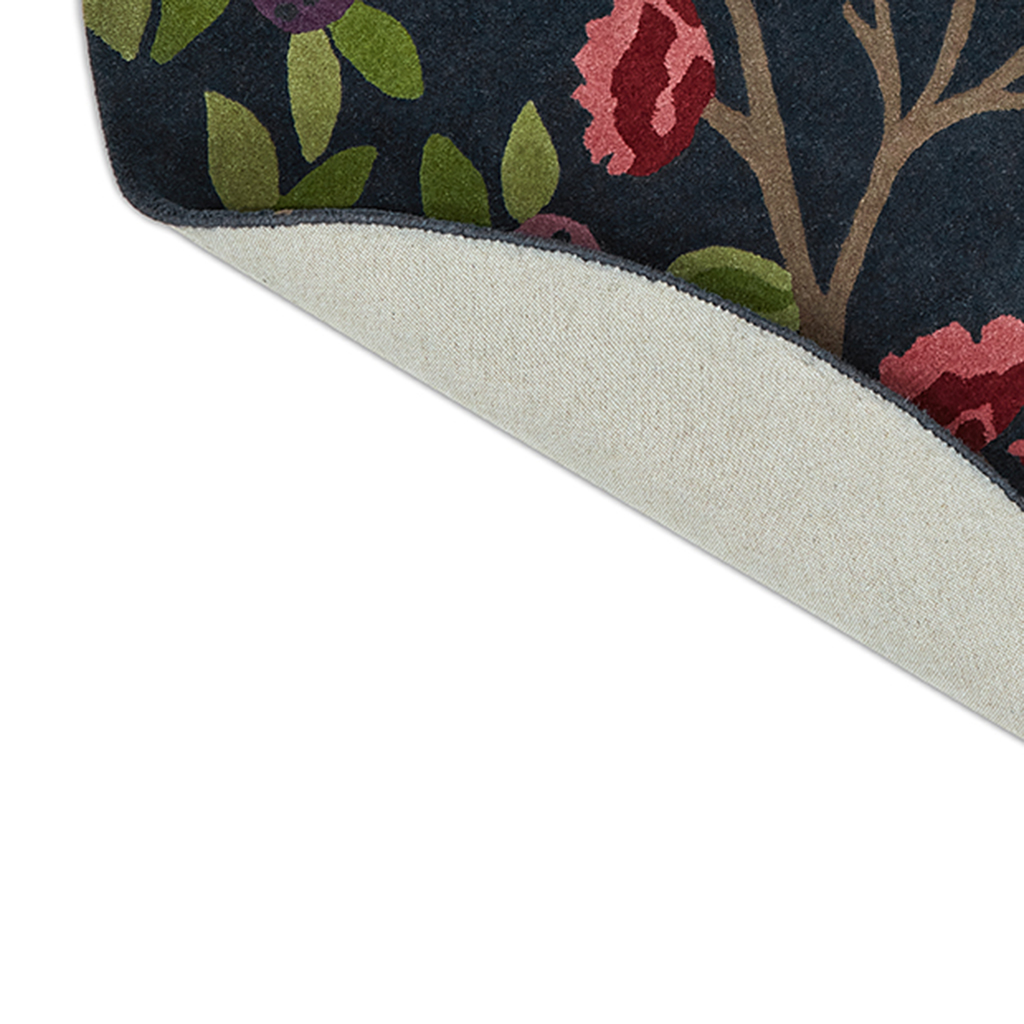 Tappeto Rotondo Foraging Indigo | Misura: Ø 200 cm