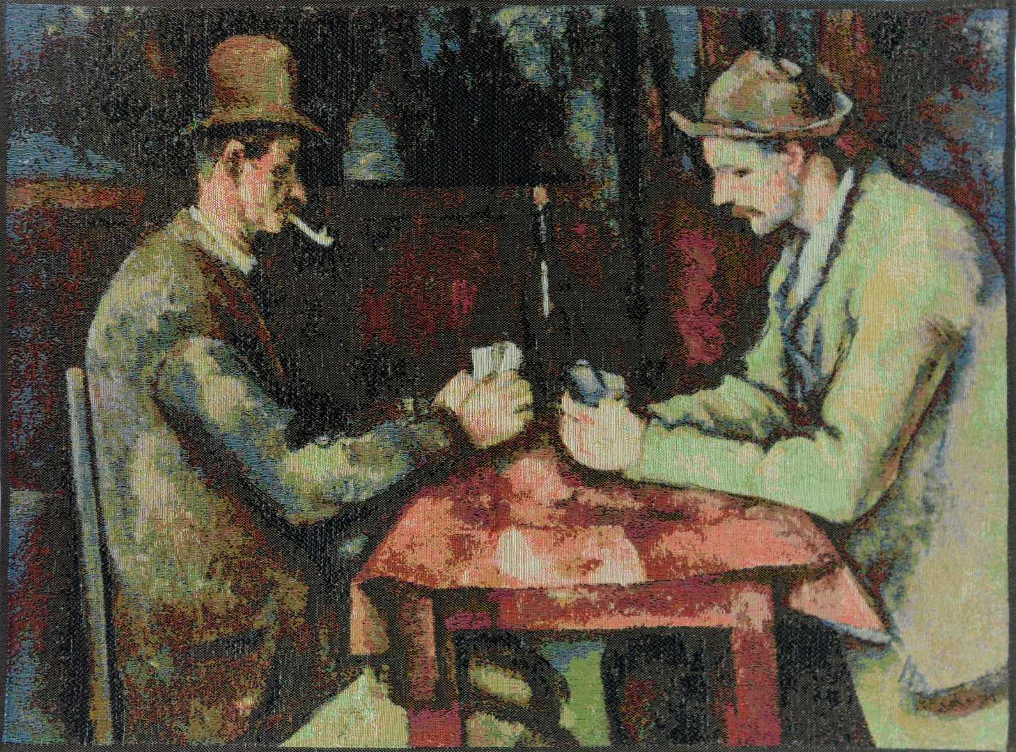 Arazzo I Giocatori di Carte, Cézanne