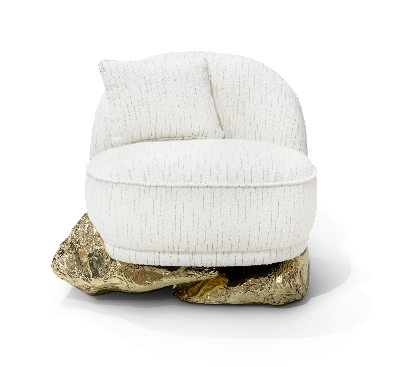 Poltrona Bianca Angora