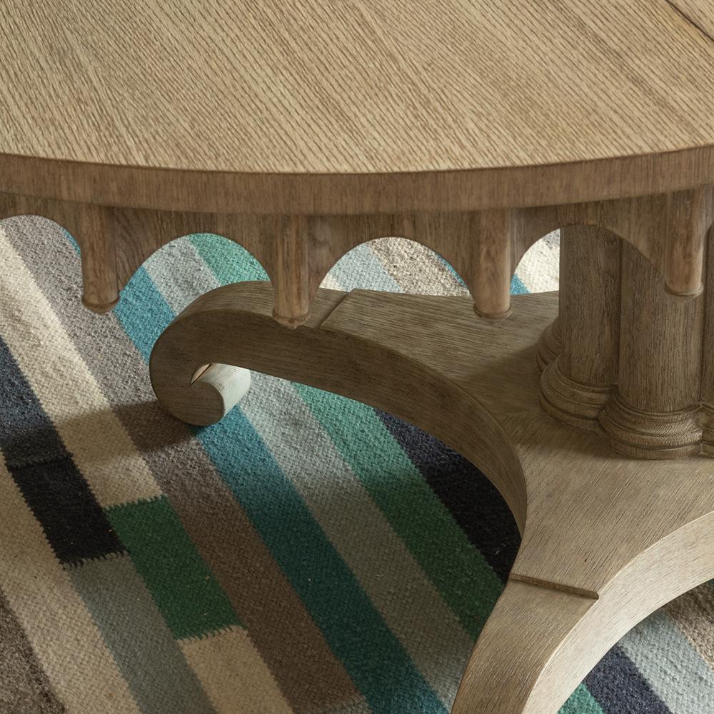 Tavolo da pranzo ovale Longwood Greyed Oak