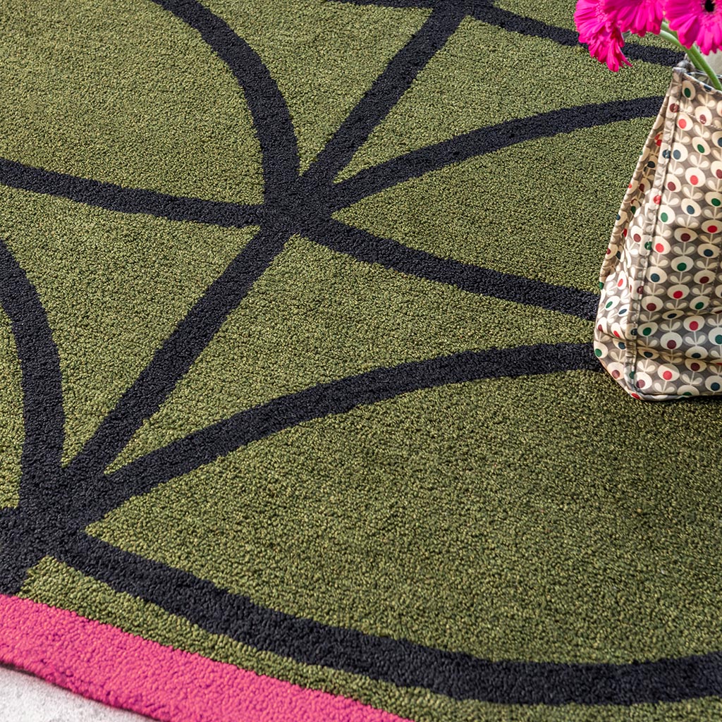 Tappeto Stelo Lineare Oliva Esterno | Misura: 200 x 280 cm