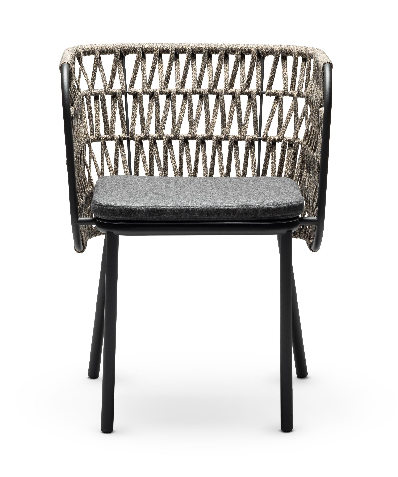 Sedia da Esterno Jujube SP-Int Nera e Beige