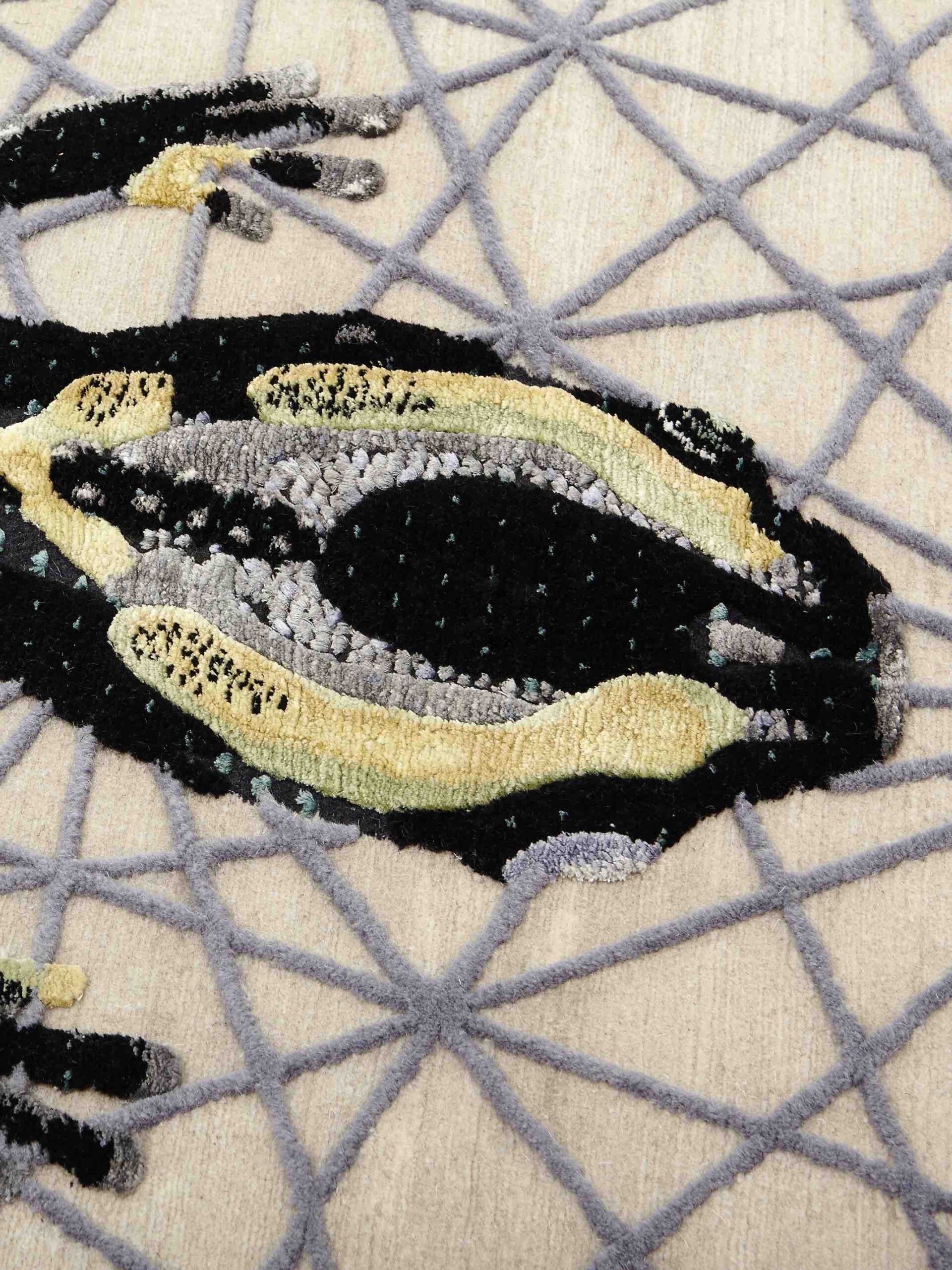 Tappeto Rotondo Salamandra Ardentis Agri