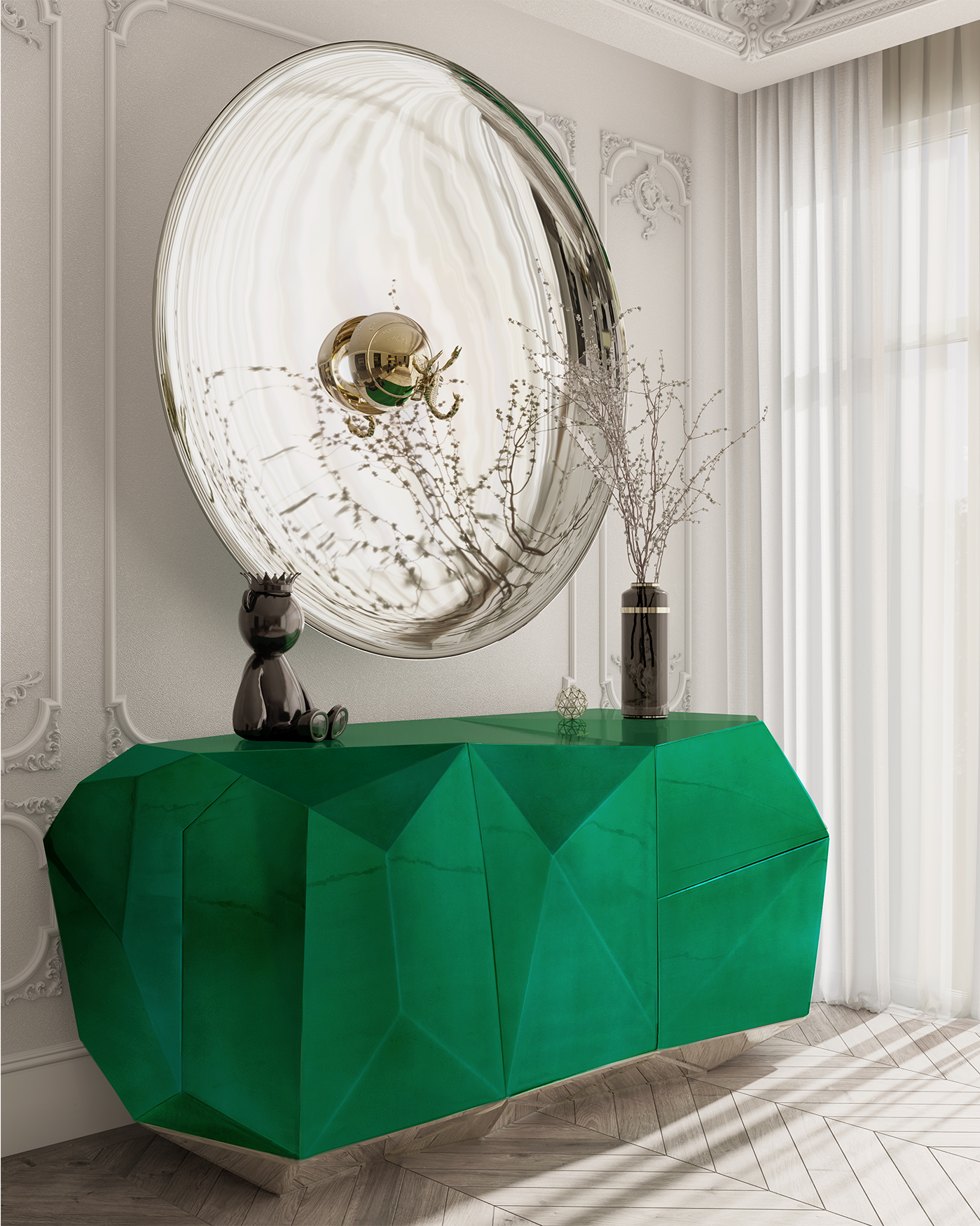 Credenza Smeraldo Prism