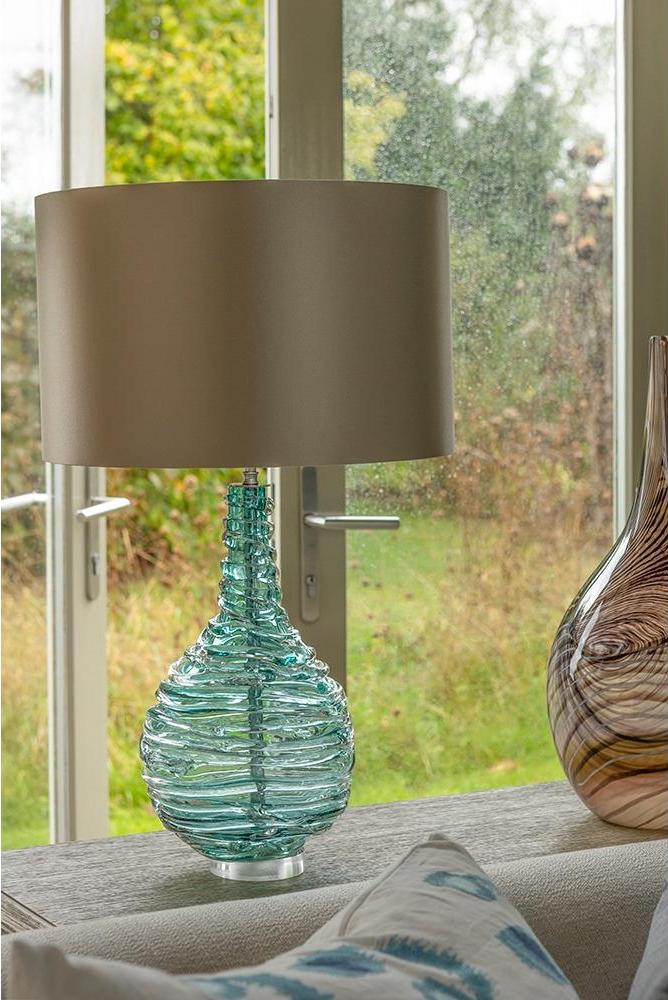 Lampada da tavolo Matilda Turquoise