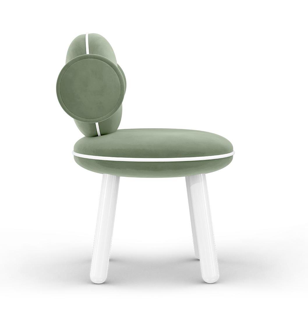 Sedia Per Bambini Lollipop Green Puff