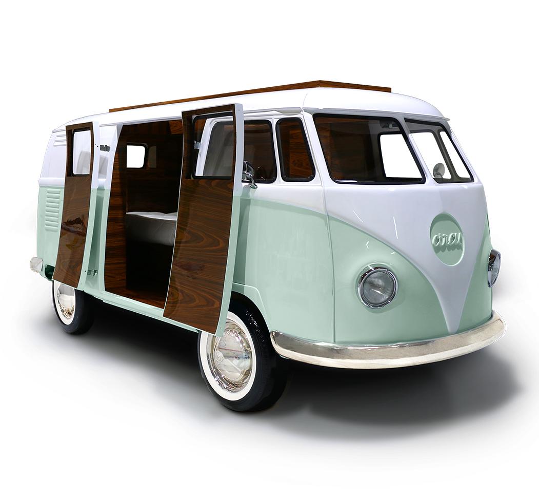 Camera Da Letto Per Bambini Traveler’s Caravan Green