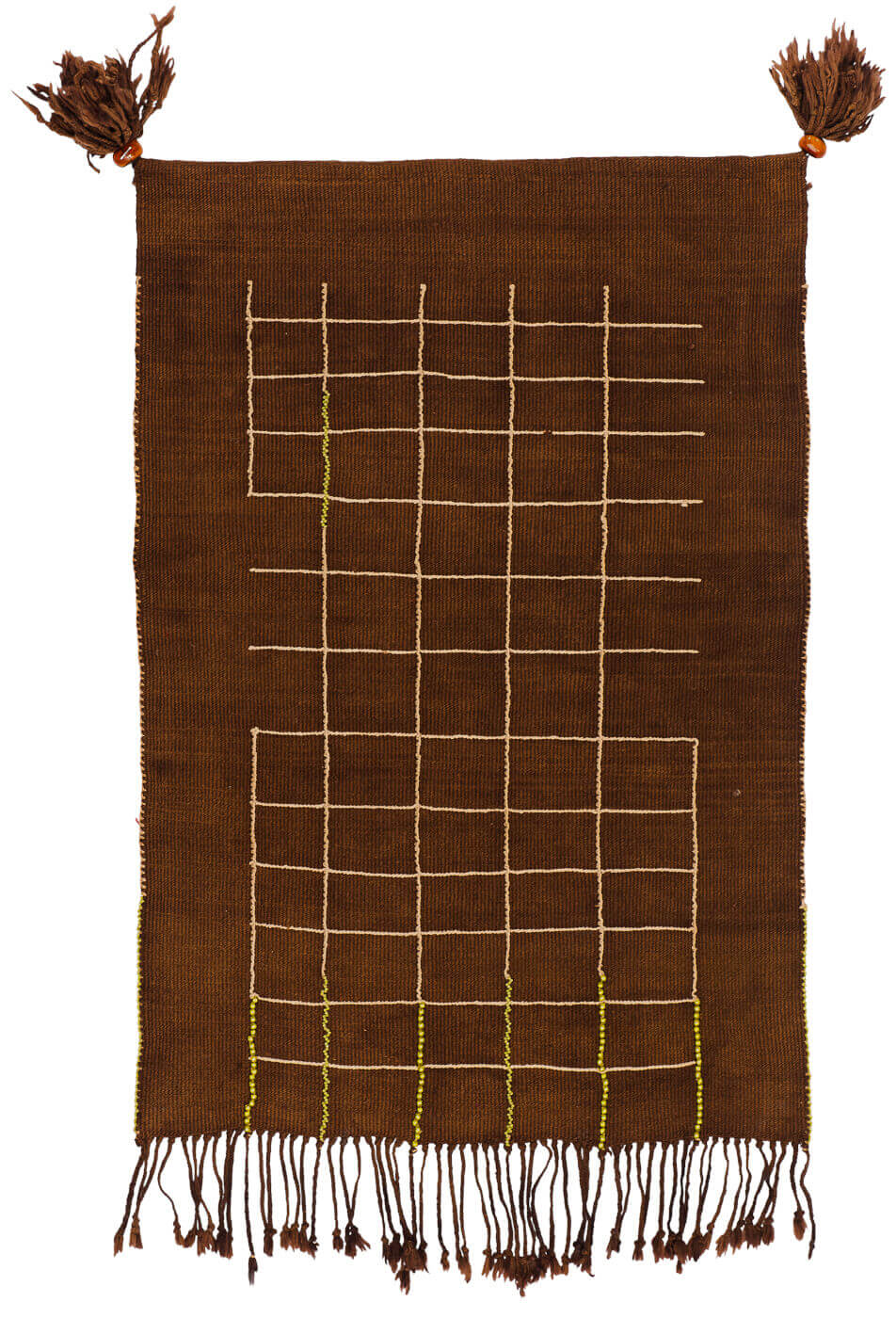 Tappeto Cache Sexe Giallo Bianco | Misura: 200 x 300 cm