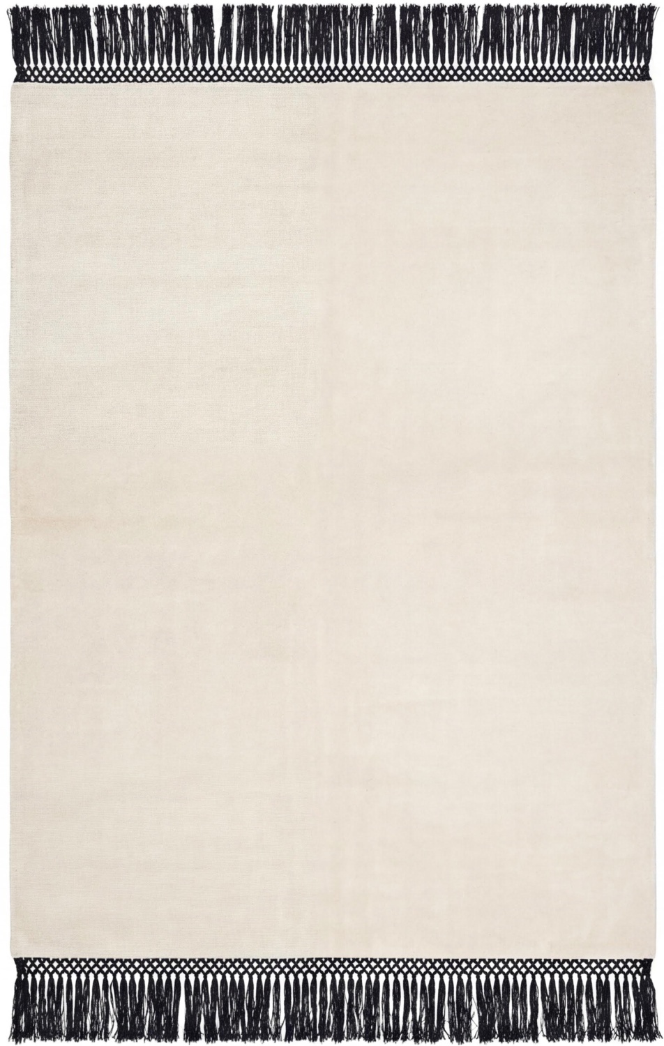 Tappeto Minimal Fringe Ivory