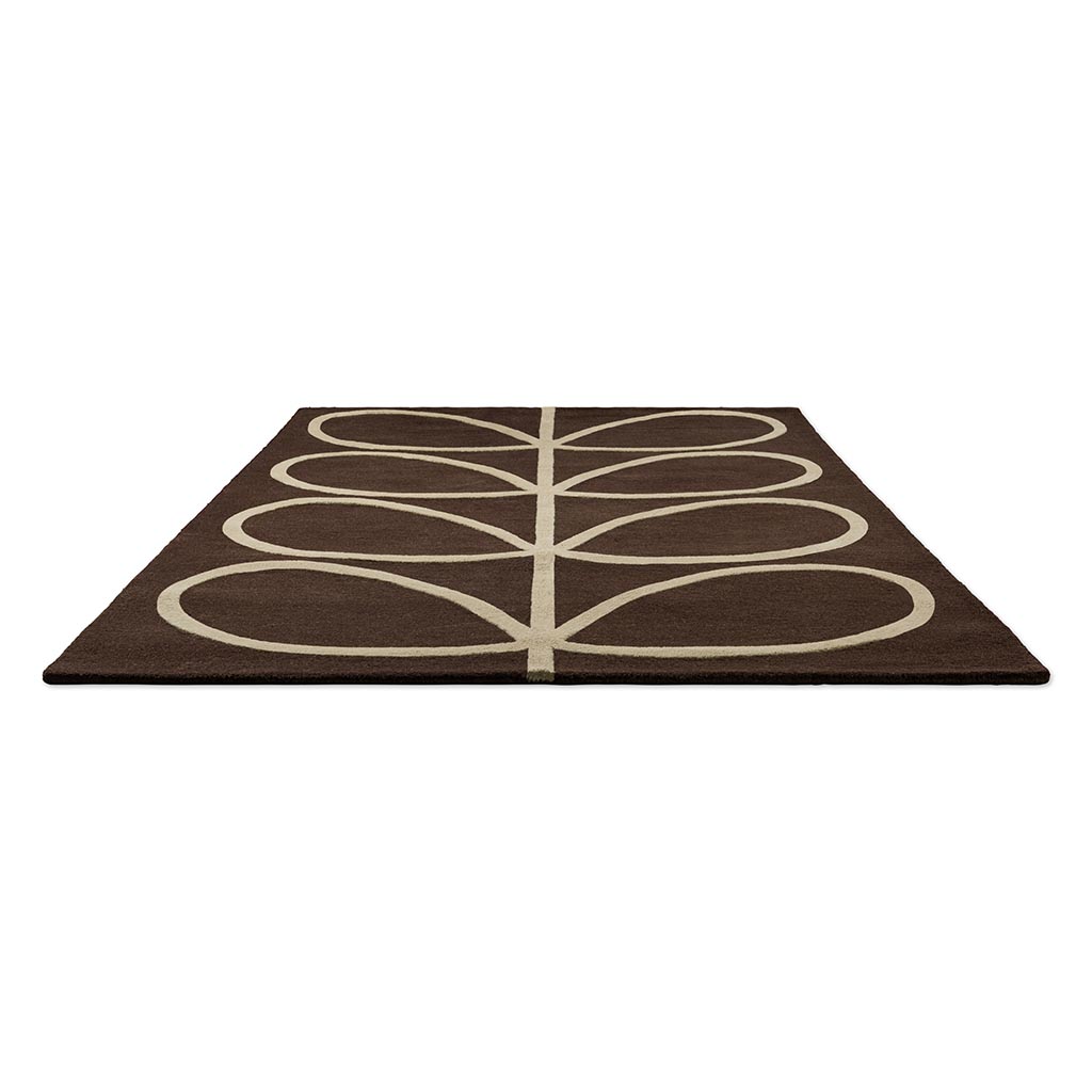 Giant Linear Stem Walnut Tappeto