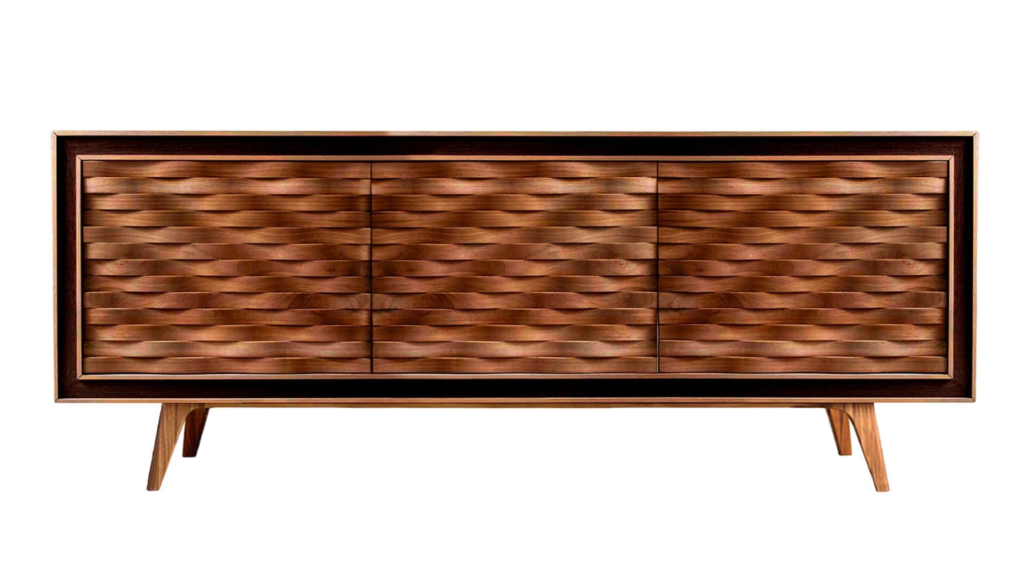 Credenza Marrone Quadra | Configurazione: 2-Doors