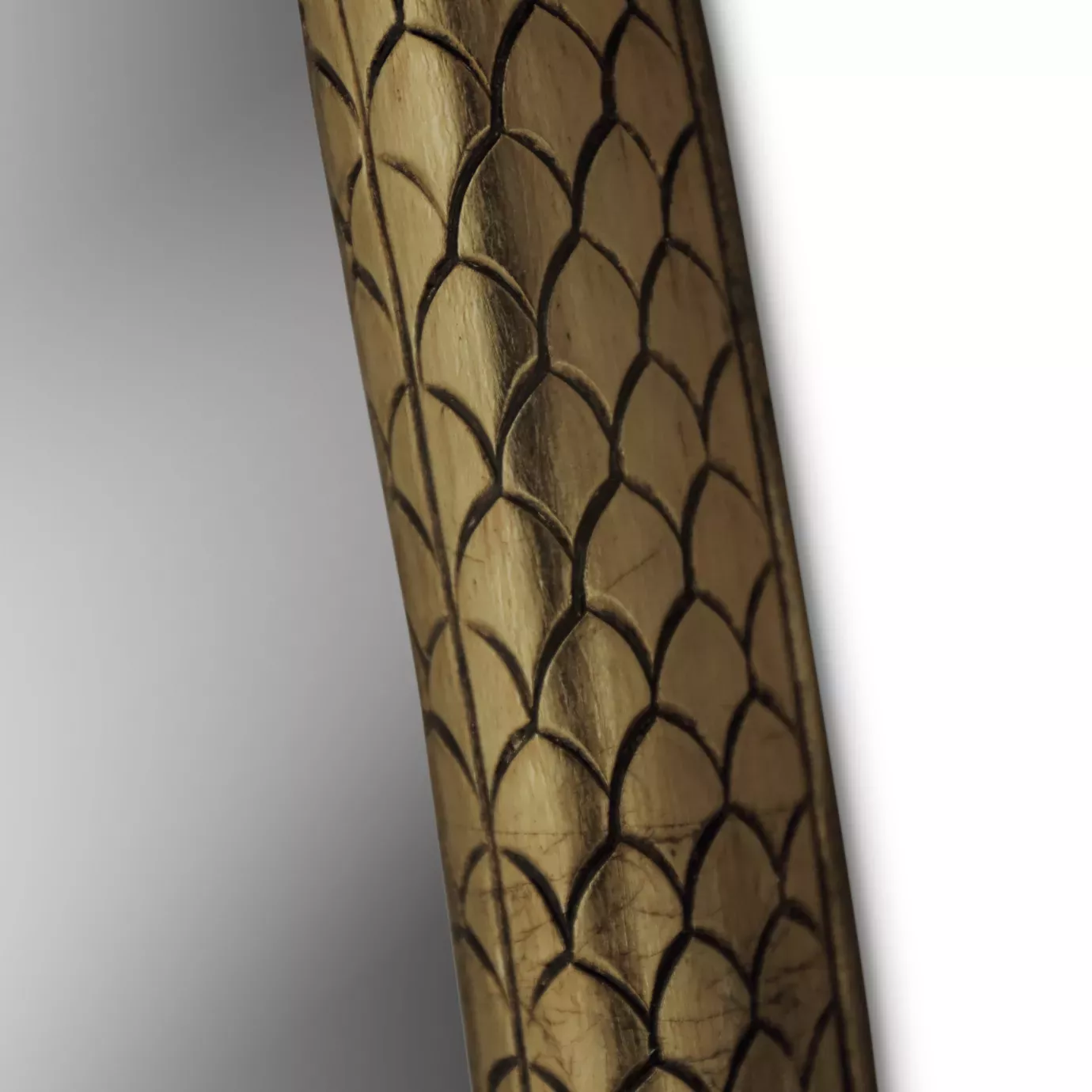Specchio a Forma di Pera Serpentine