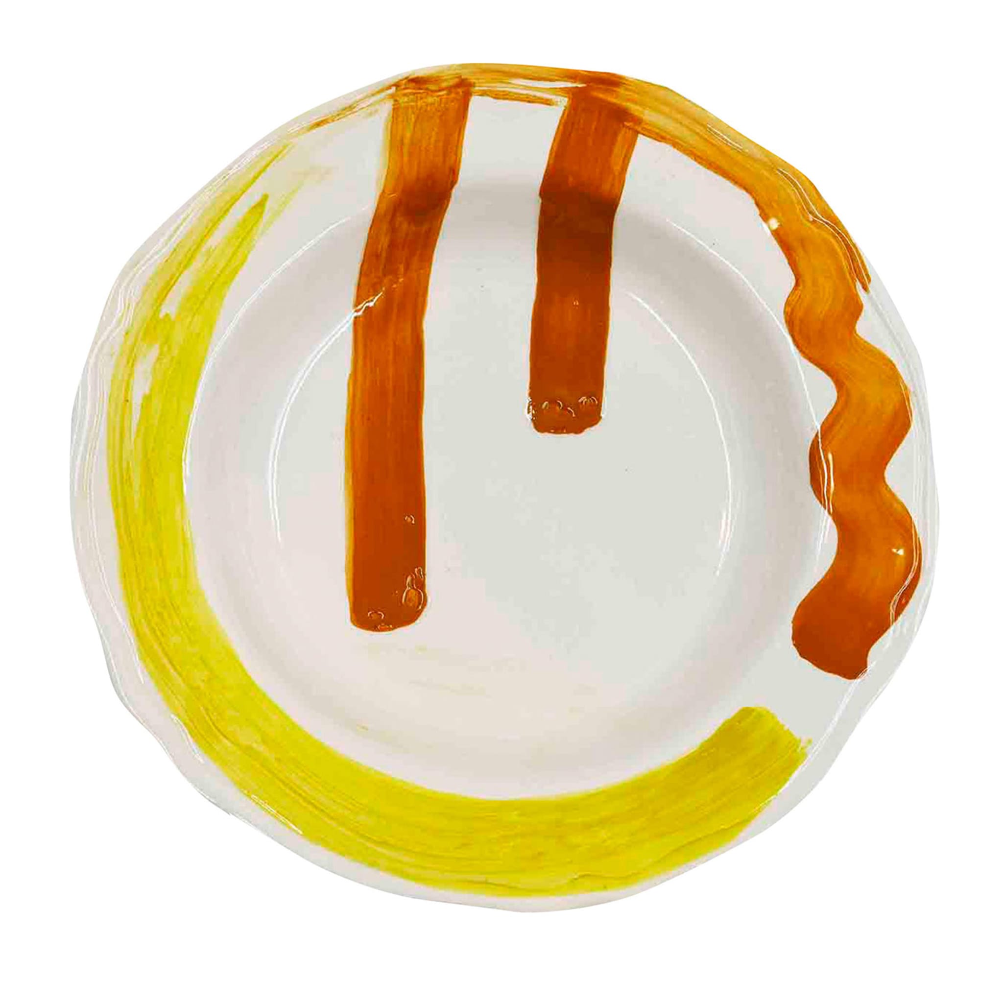 Piatto In Ceramica Artigianale