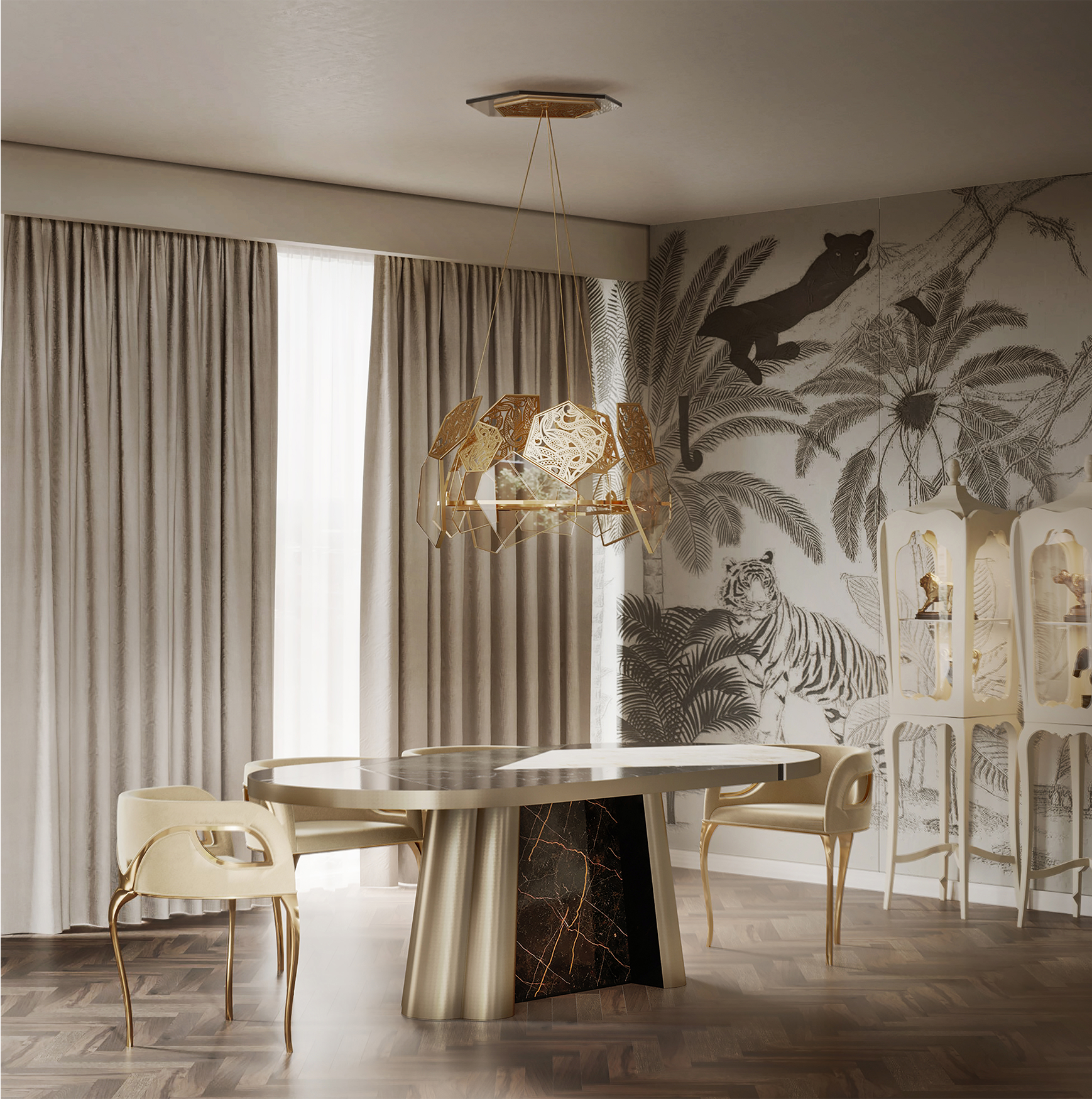 Poltrona Accento Luxe Chandra