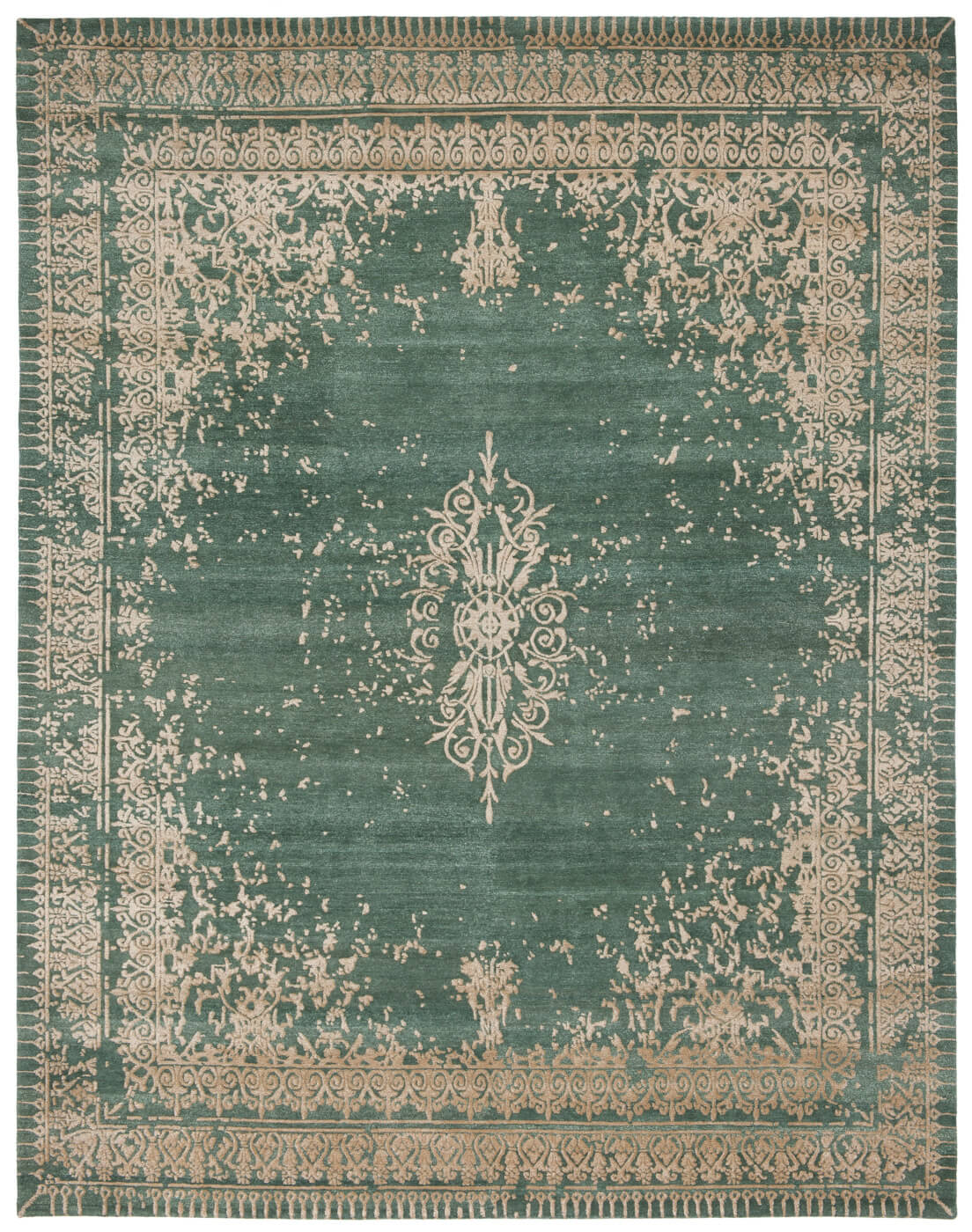 Tappeto Ferrara Special Rocked Verde | Misura: 200 x 300 cm