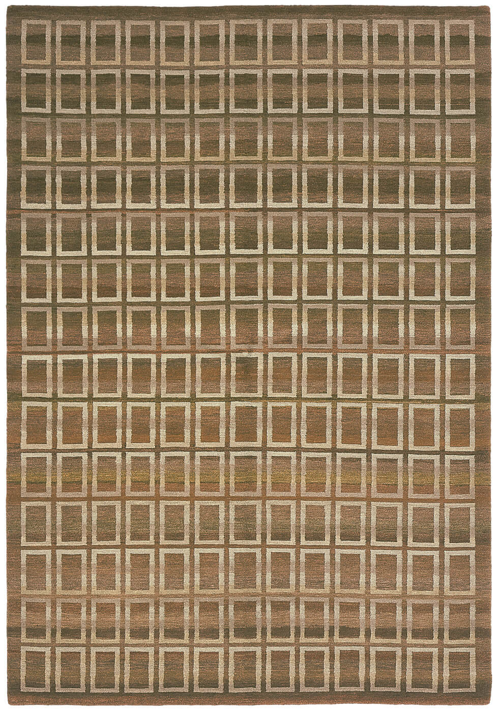 Tappeto Gamba Zar Gunti Marrone | Misura: 250 x 300 cm