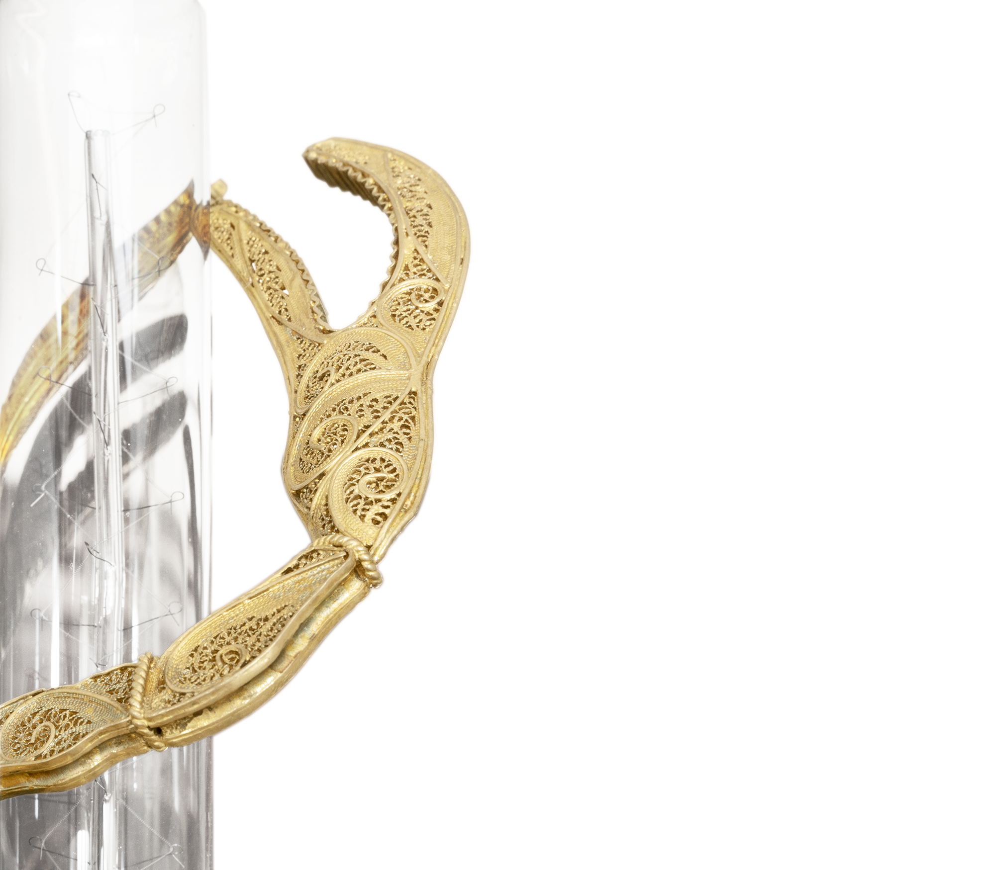 Lampada da Parete Piccola Geode Filigree Scorpion