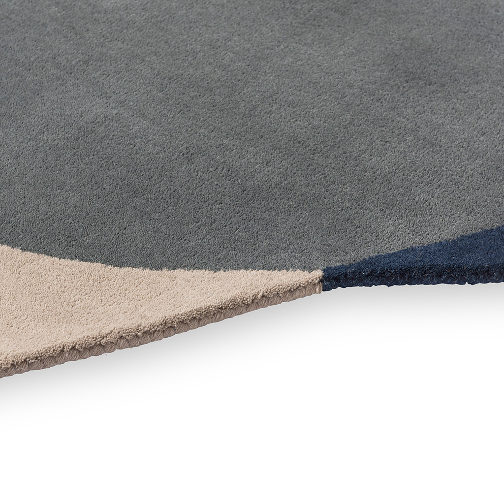Tappeto Elemento Arp Blu | Misura: 233 × 255 cm
