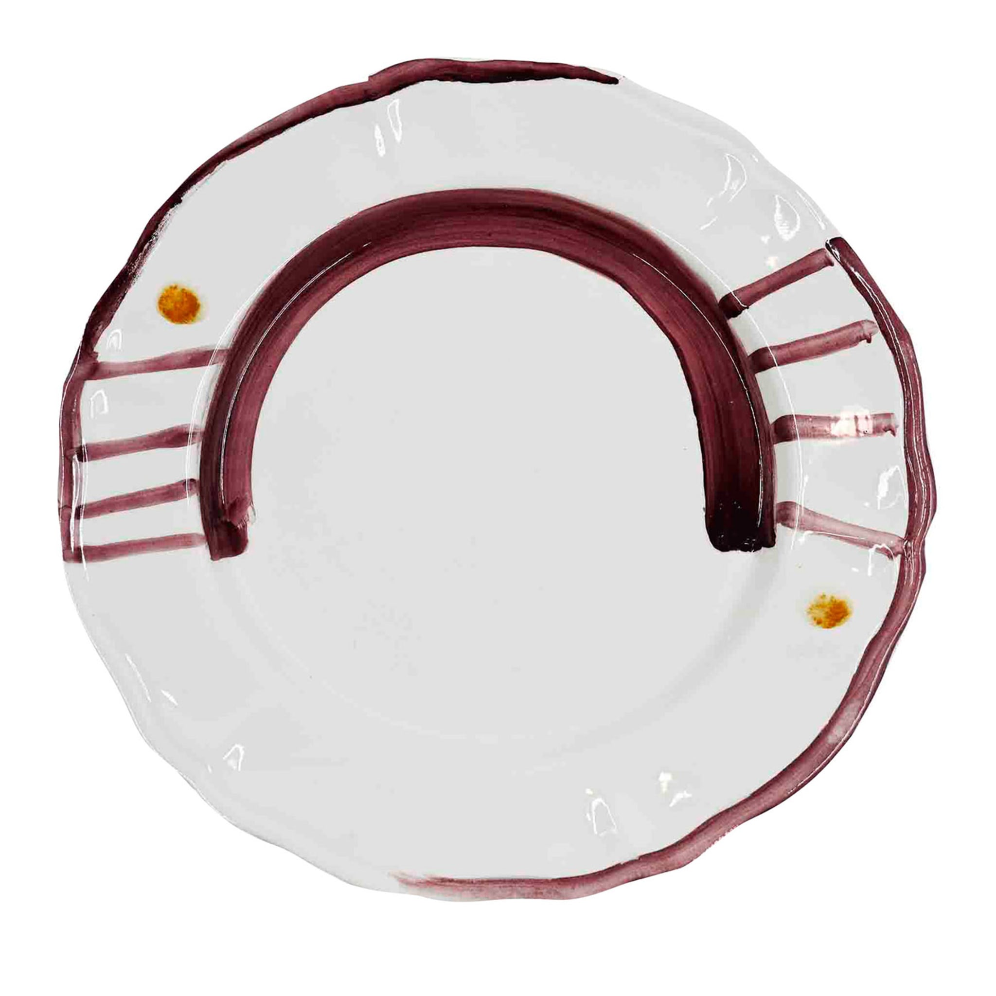 Piatto In Ceramica Artigianale