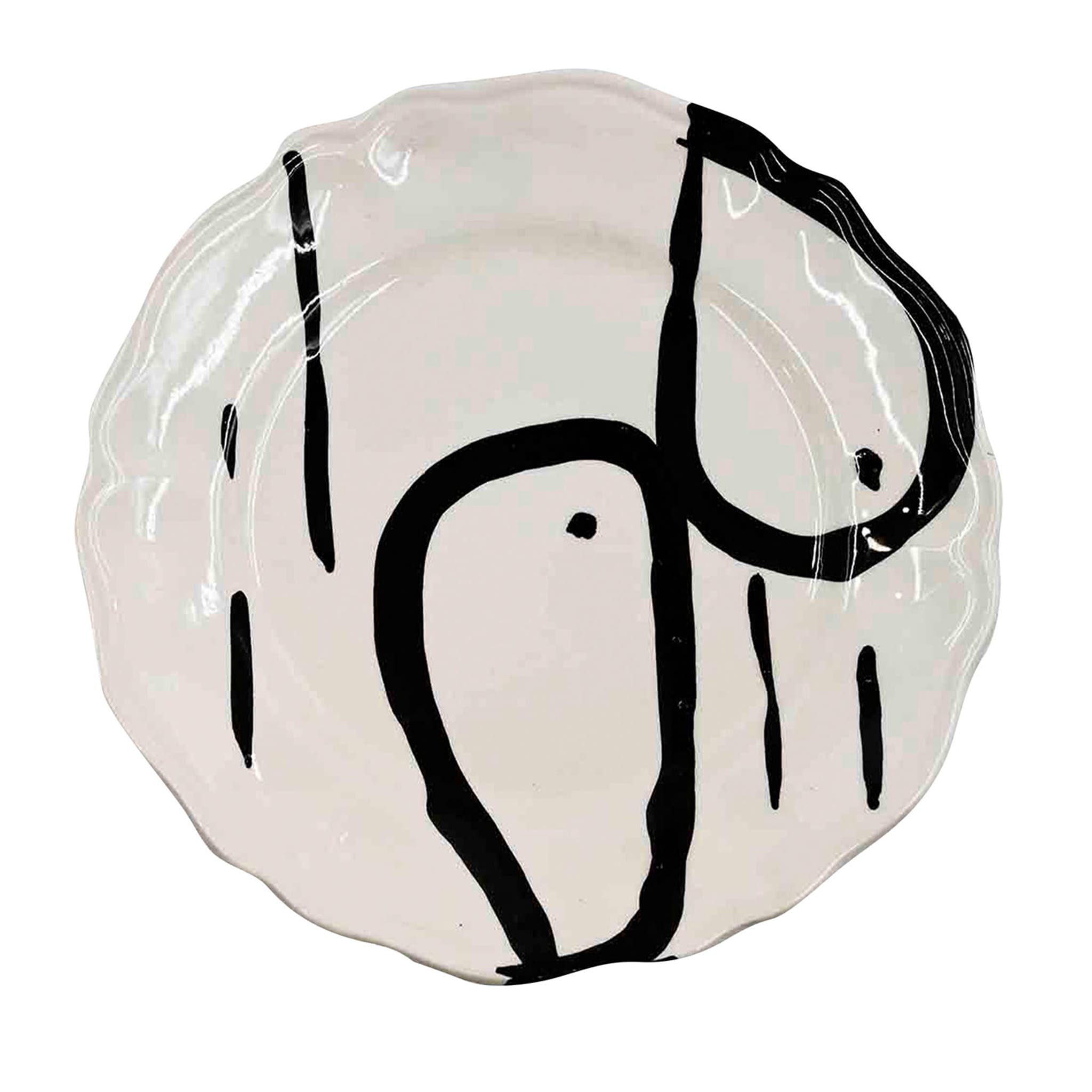 Piatto In Ceramica Artigianale