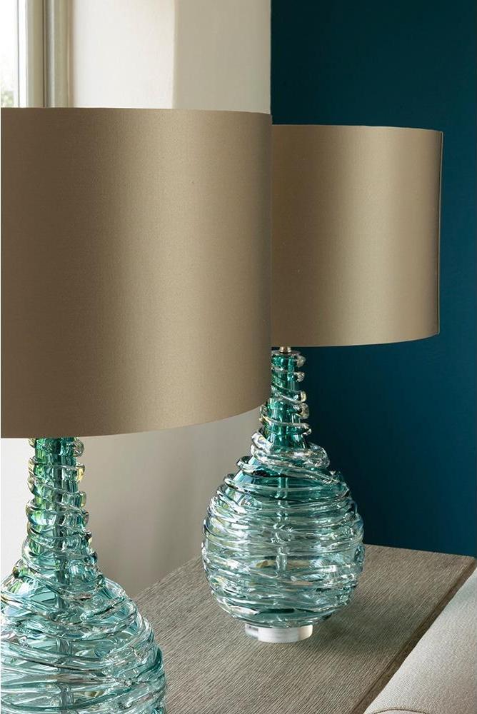 Lampada da tavolo Matilda Turquoise