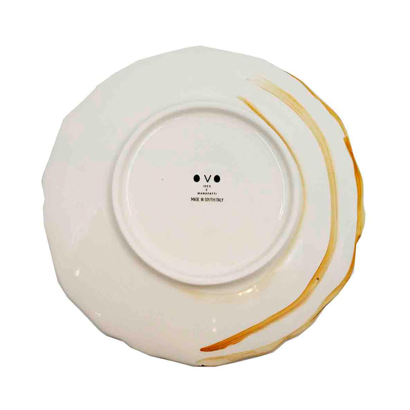 Piatto In Ceramica Artigianale