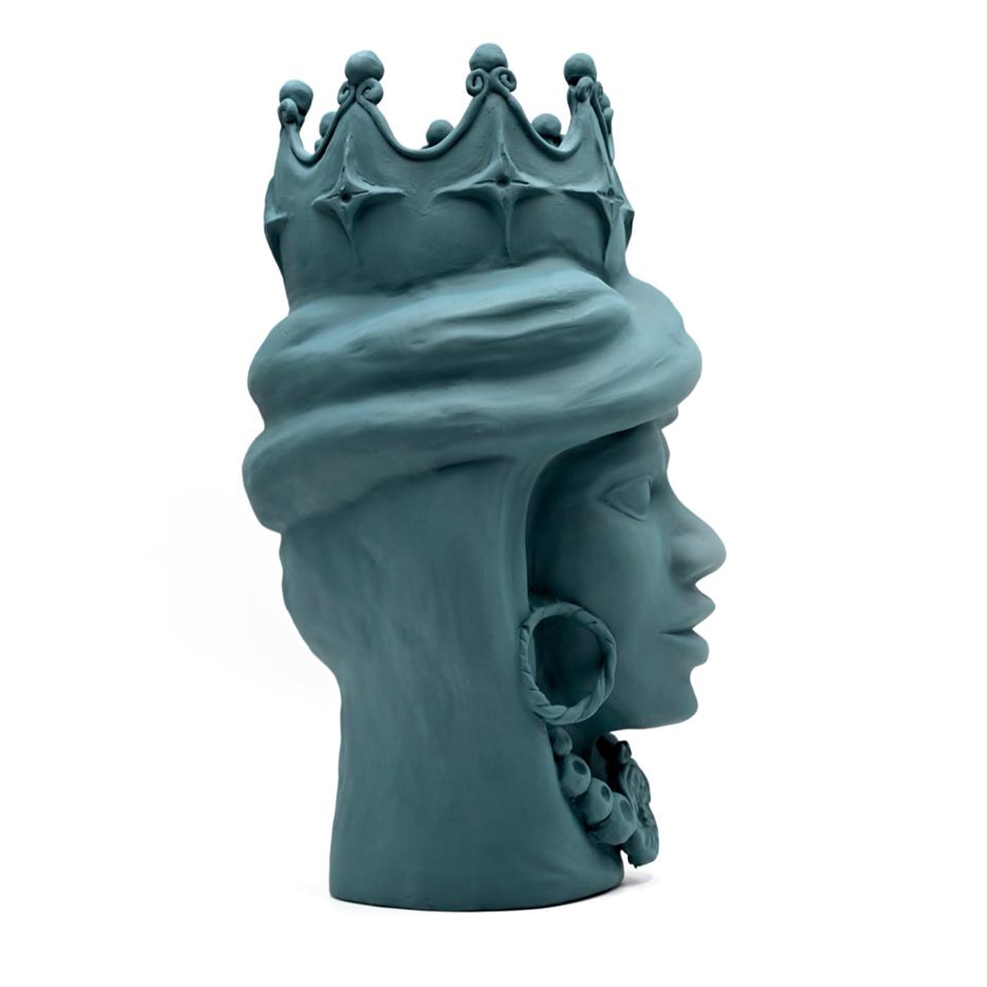 Testa di Moro Artigianale Scultura