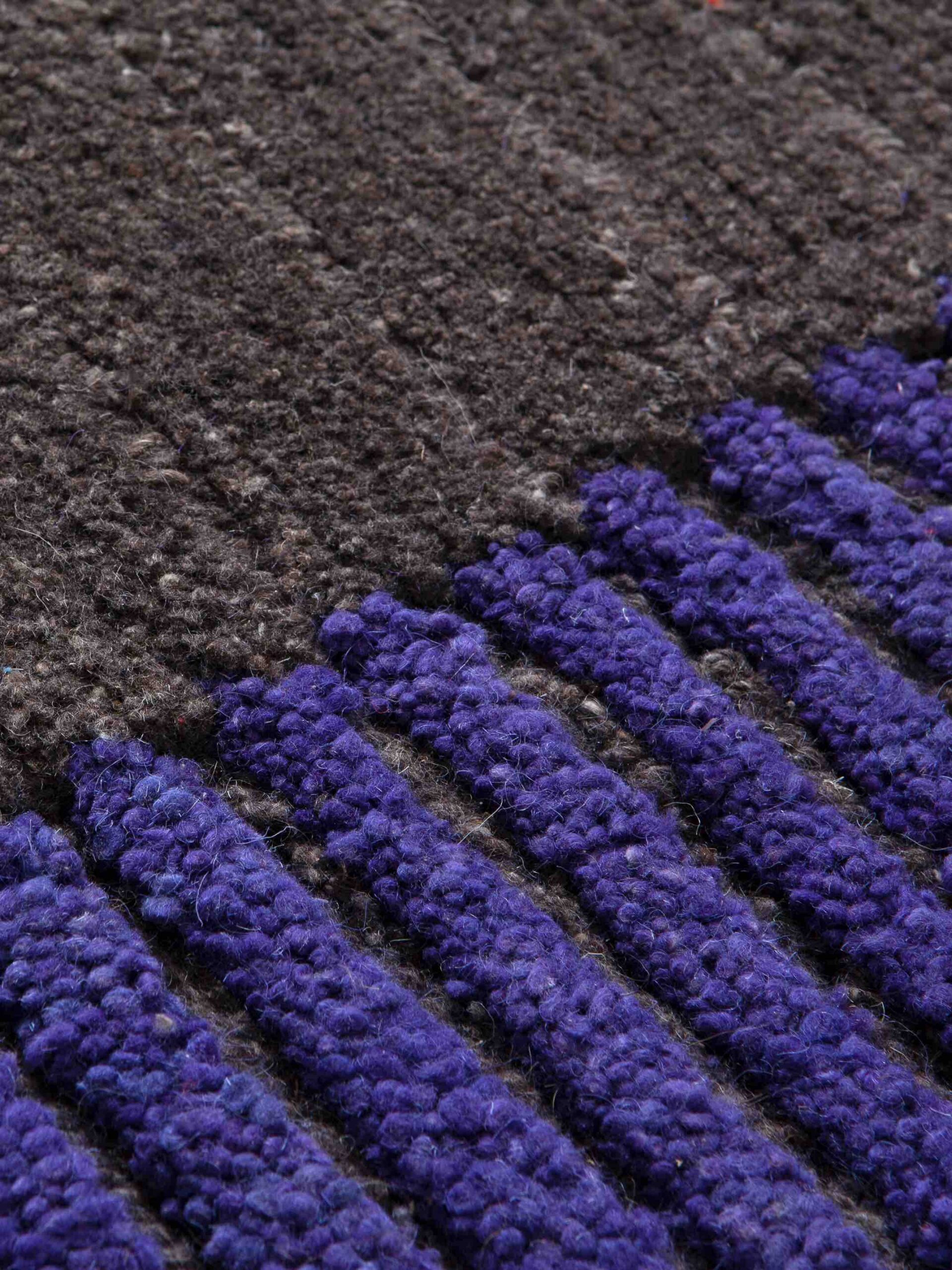Tappeto Terai Viola