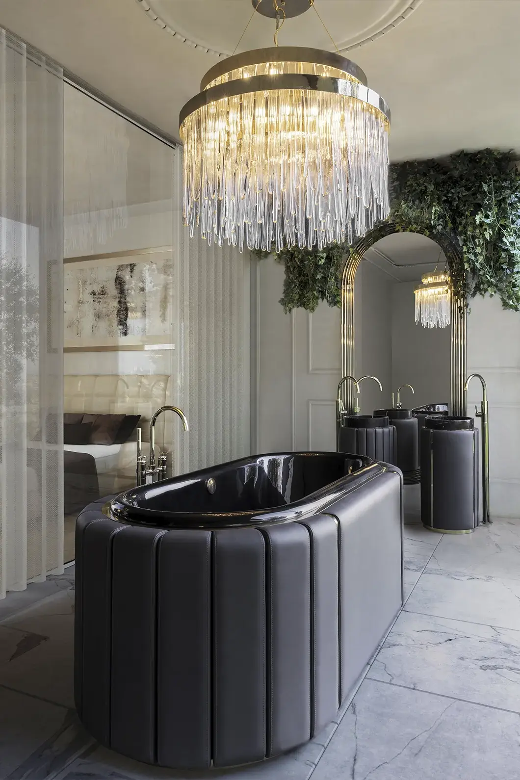 Lavabo A Colonna Imperial White