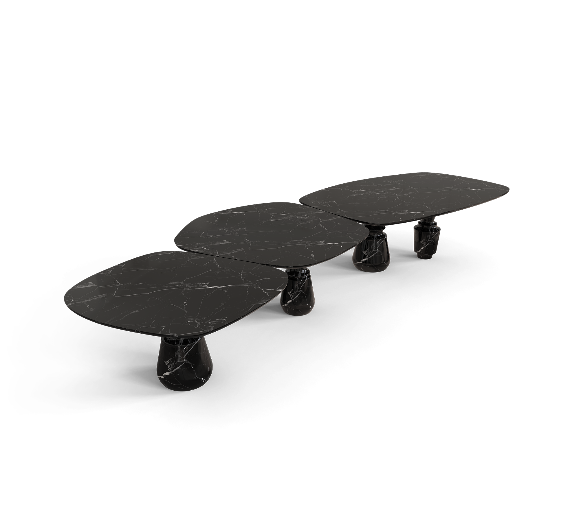 Tavolo da Pranzo Modulabile Obsidian