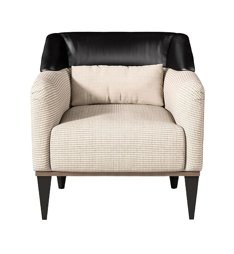 Poltrona Nero / Beige Occasional