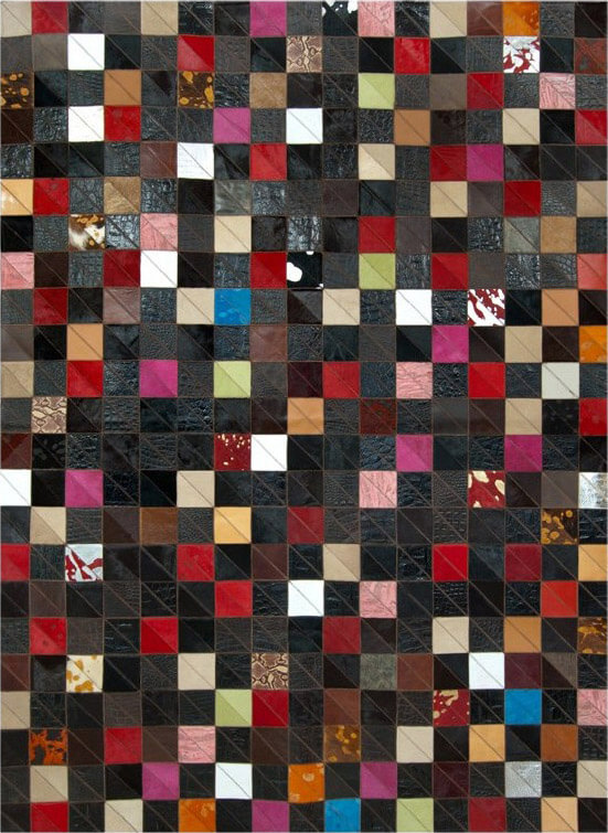 Tappeto Mosaic Multicolour col.4