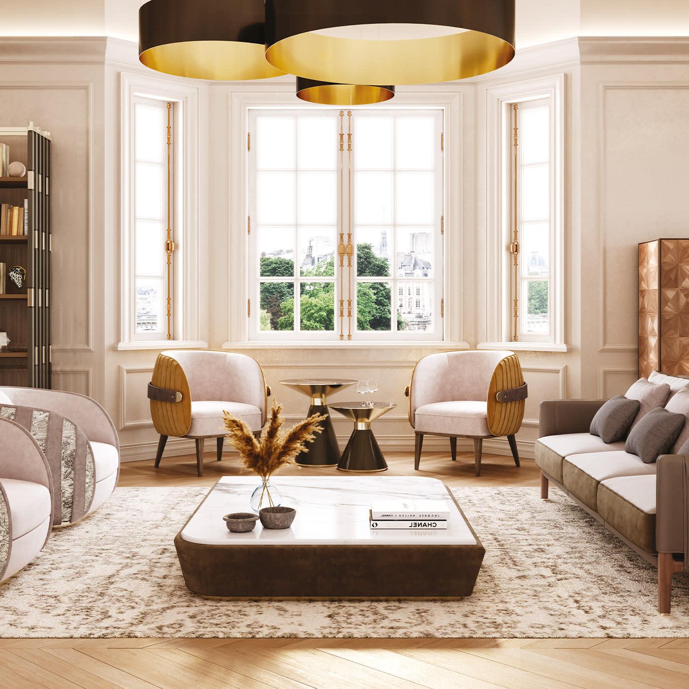 Poltrona Moderna Bassa Audrey