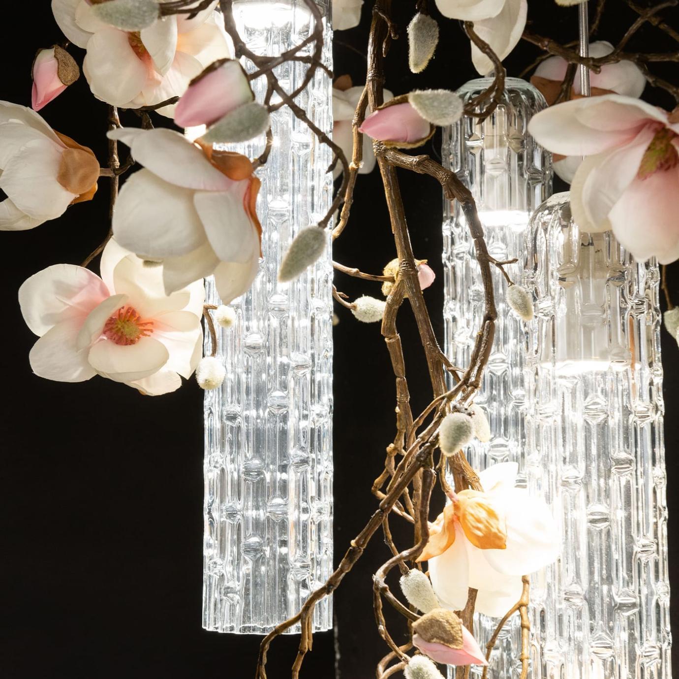 Lampadario Piccolo Magnolia Bianco